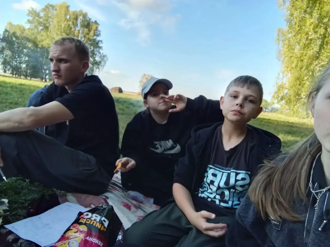 В нашей школе прошел туристический поход: