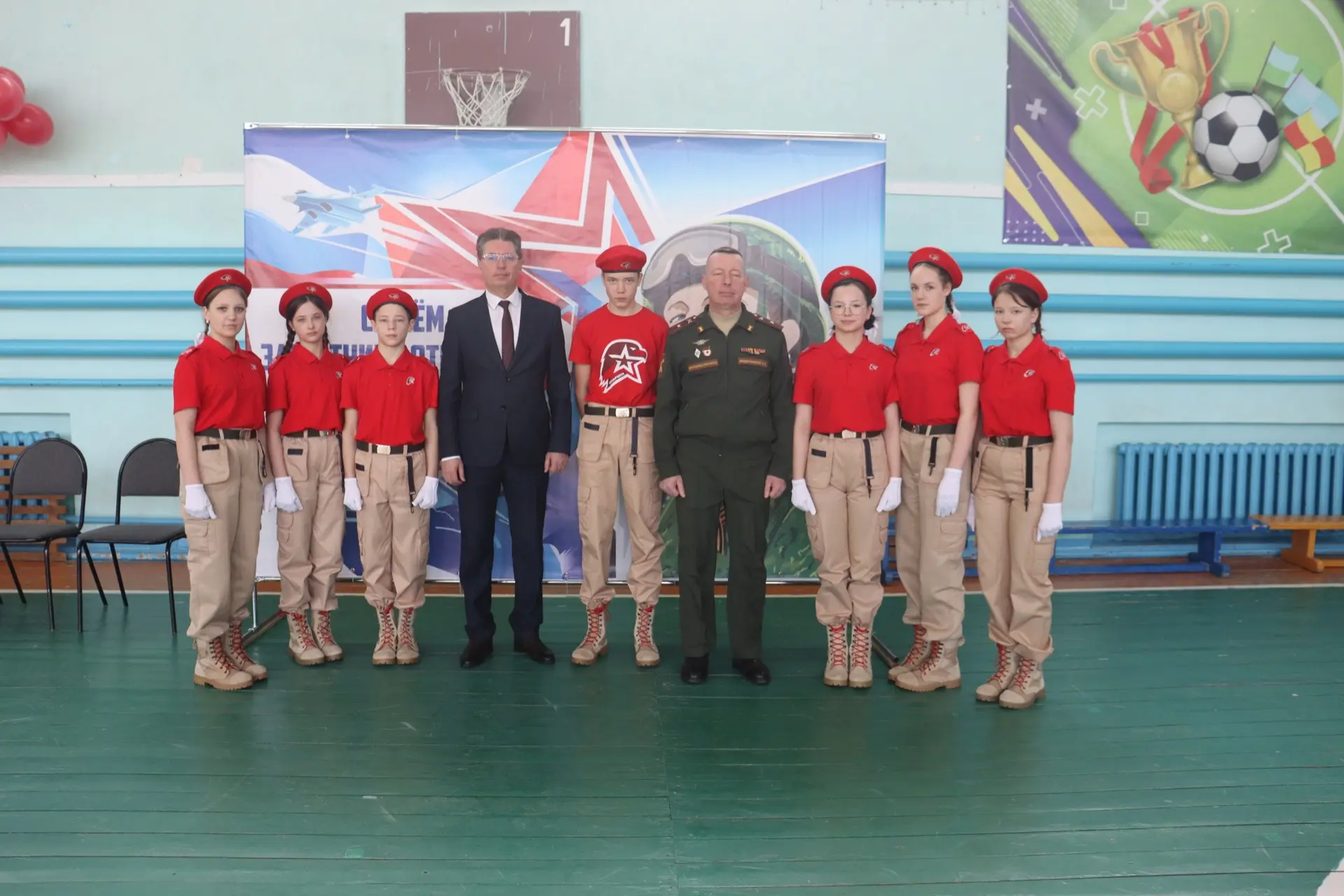Сегодня наши ребята, юнармейцы, активисты Движения Первых приняли участие в Муниципальн...