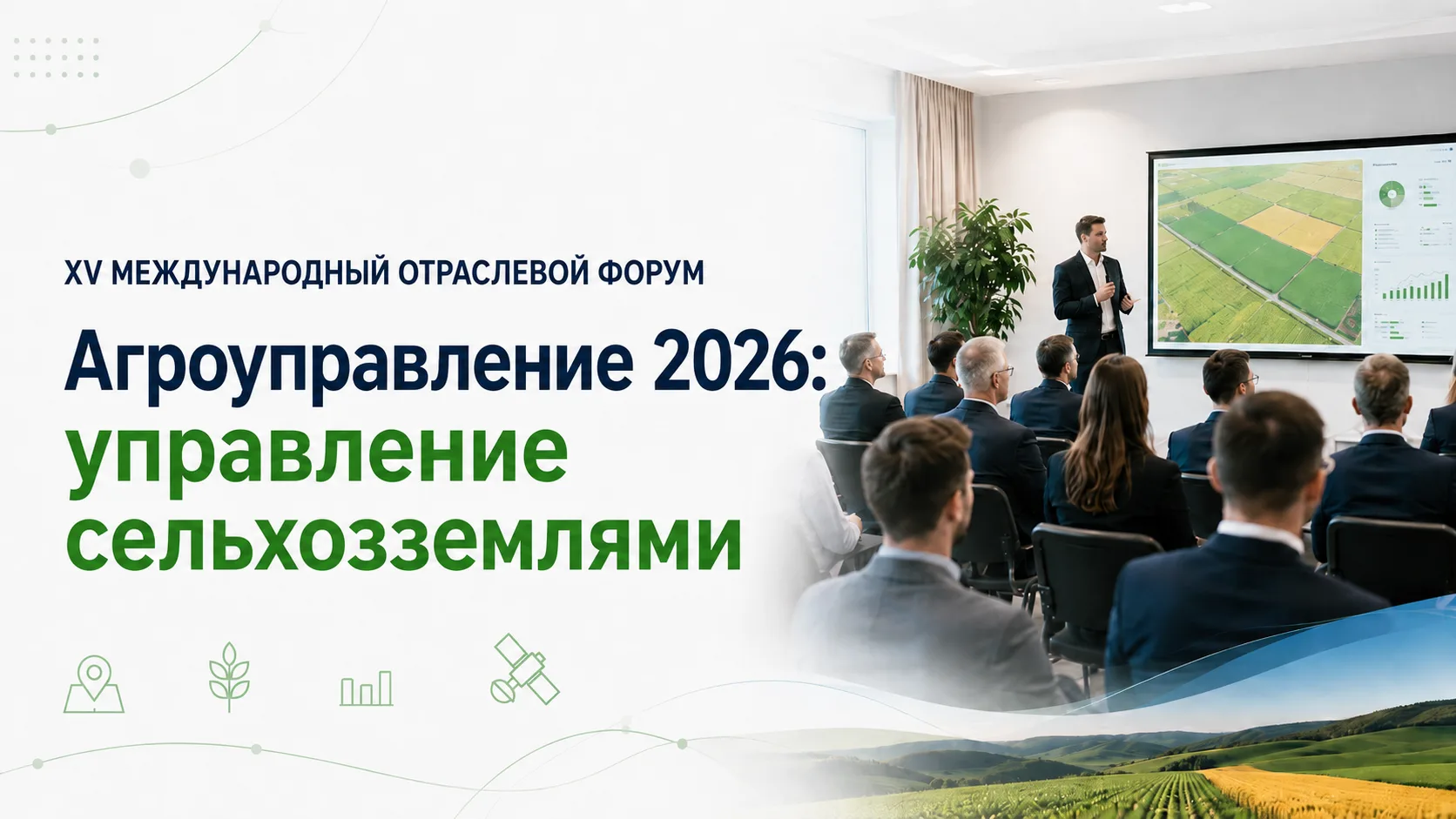 Агроуправление 2026: как технологии меняют управление сельхозземлями

В Сочи прошёл XV Международный