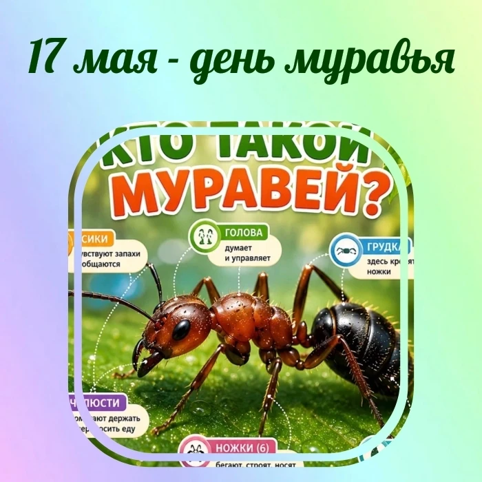🌱Путешествие в мир весны: проект «Муравей» в старшей группе N4.