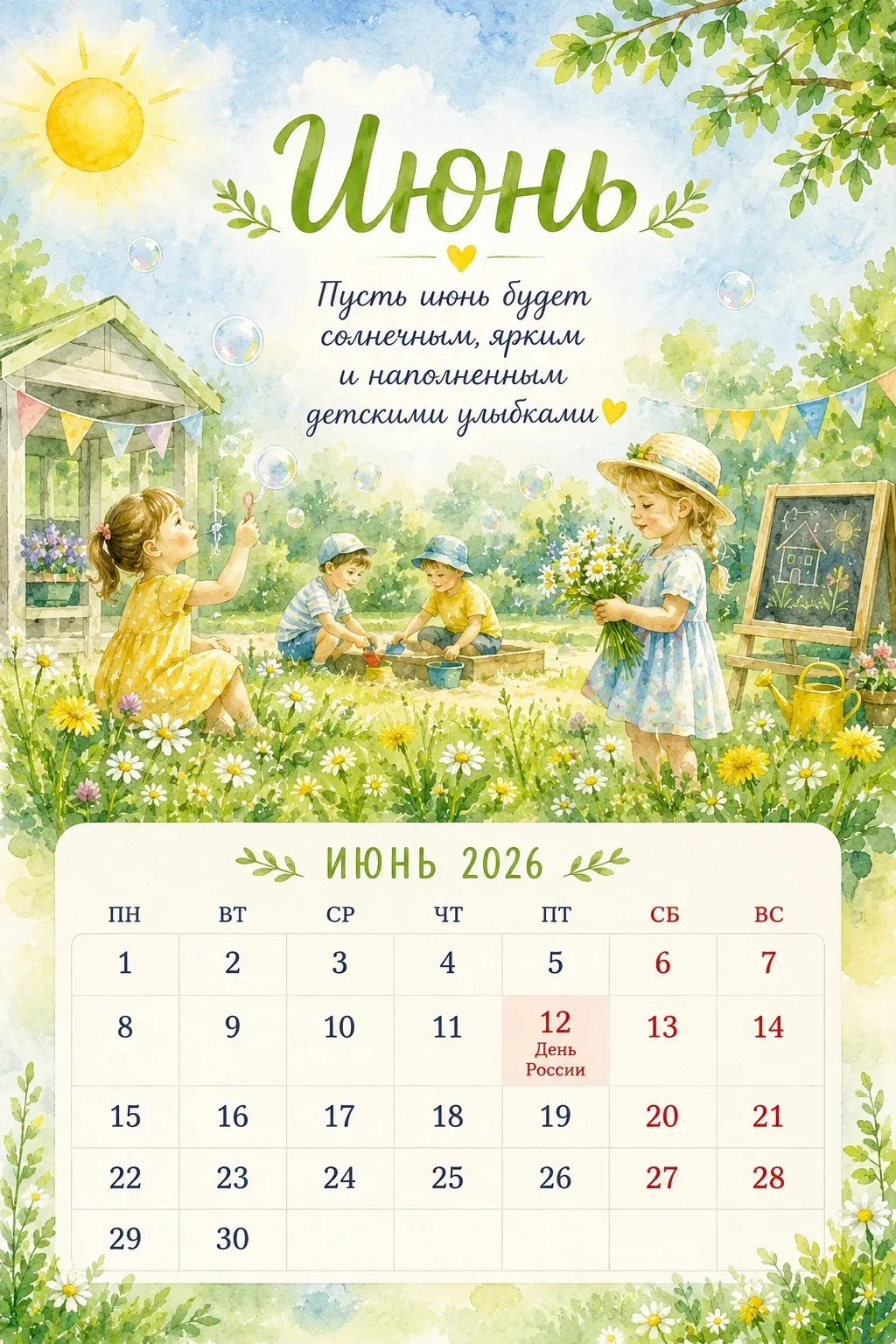Ну вот и всё — календарь перевёрнут, и лето официально наступило! 🥳