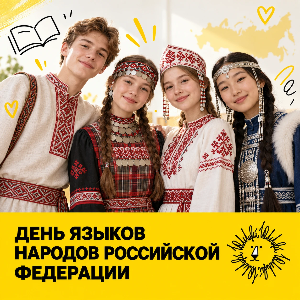 🌍 День языков народов Российской Федерации