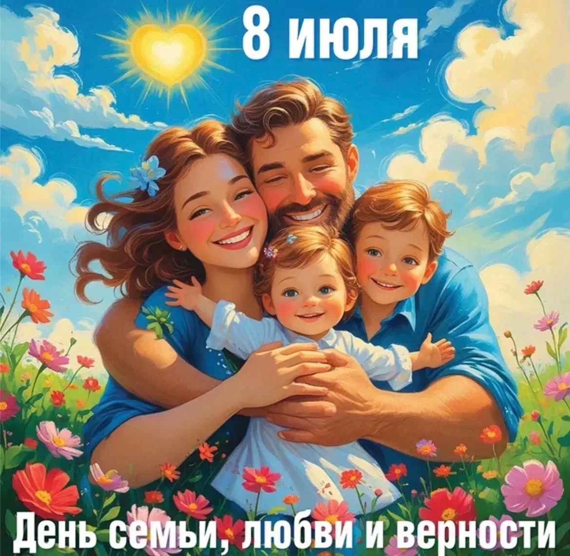 🌼 8 июля — День семьи, любви и верности!

Друзья, сегодня мы отмечаем один из самых светлых и тёплы