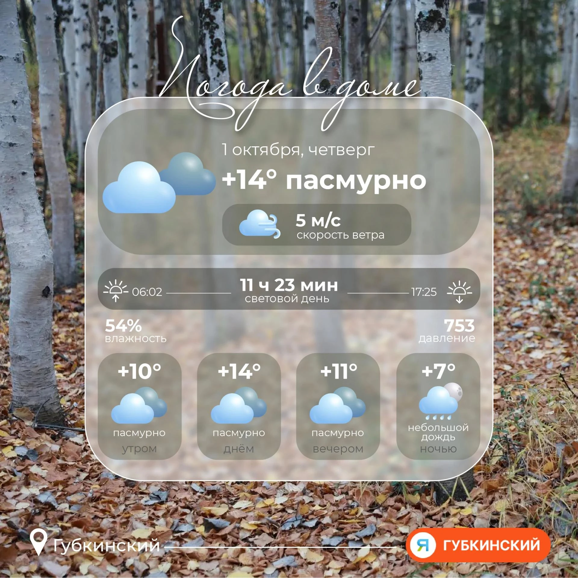 Доброе утро, Губкинский!❤️