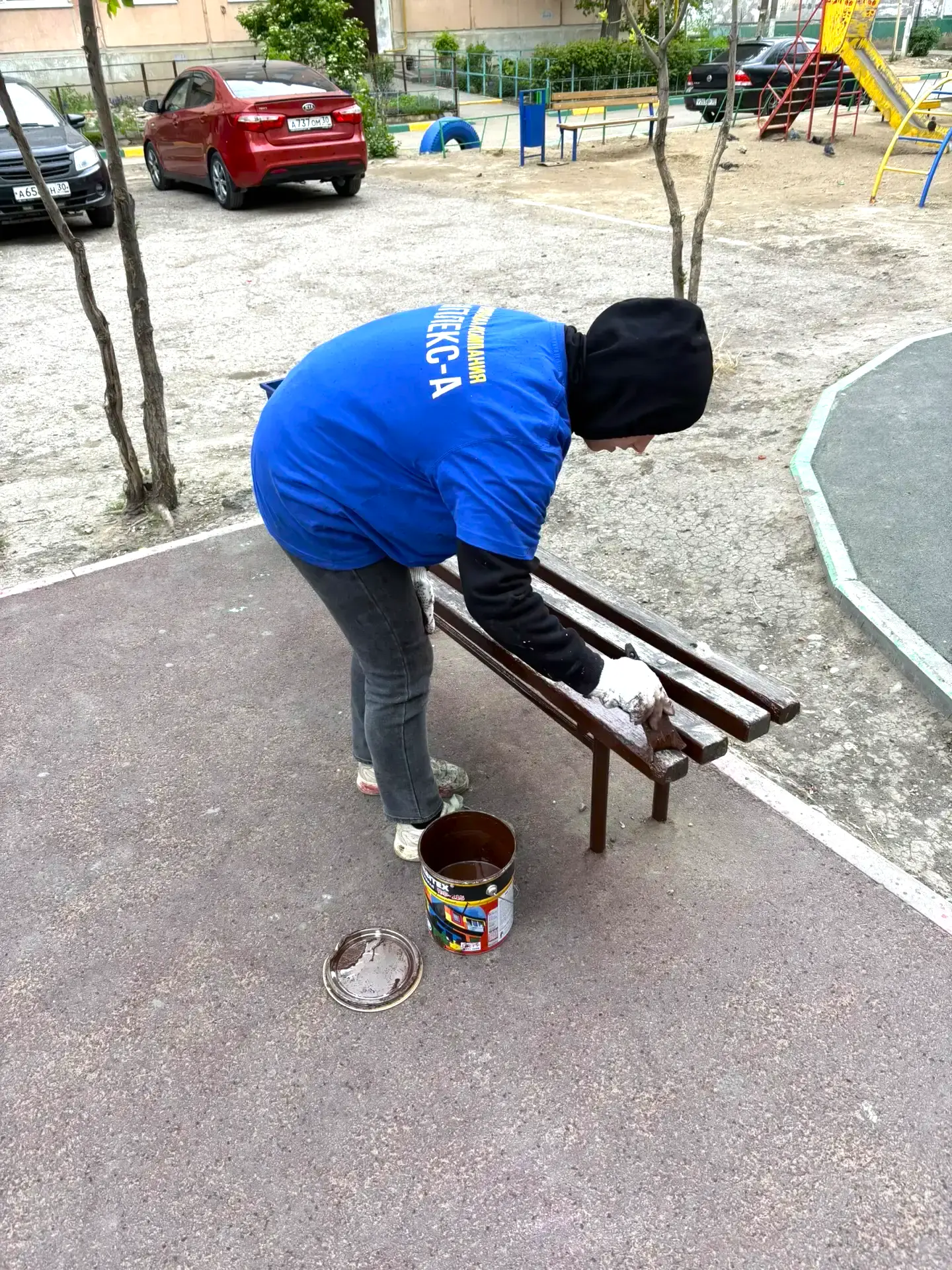 К новости «🎨 Добавили ярких красок во двор!»