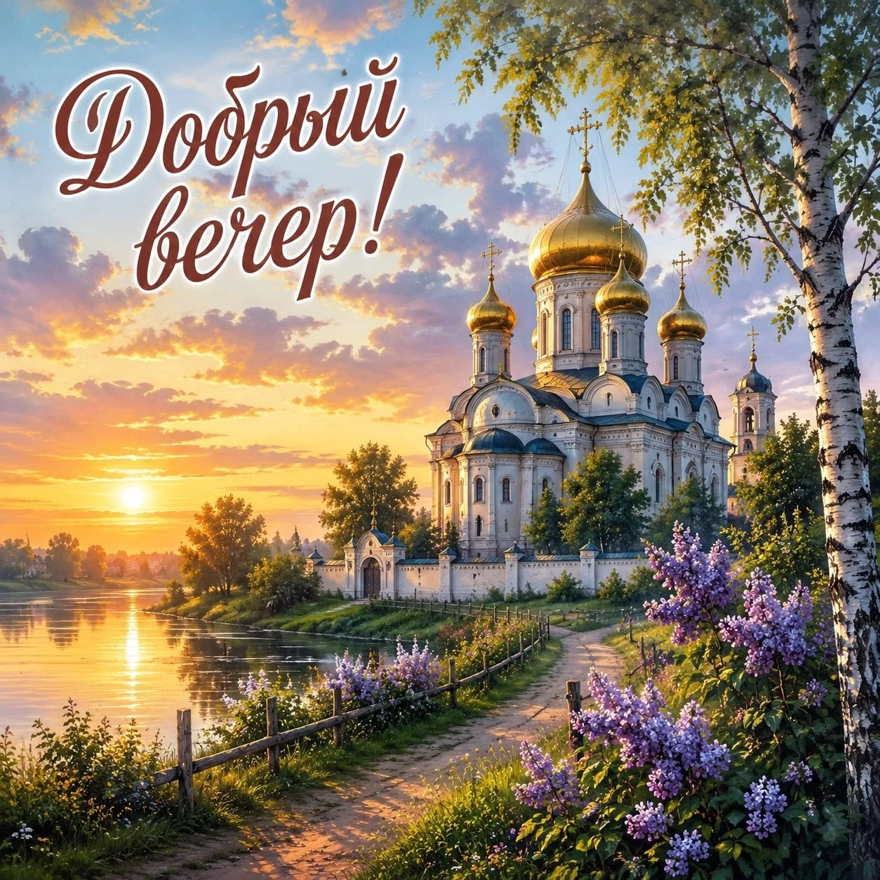 Добрый вечер! 🌙✨  Пусть этот вечер будет спокойным, уютным и наполненным только хорошими мыслями 😊☕️