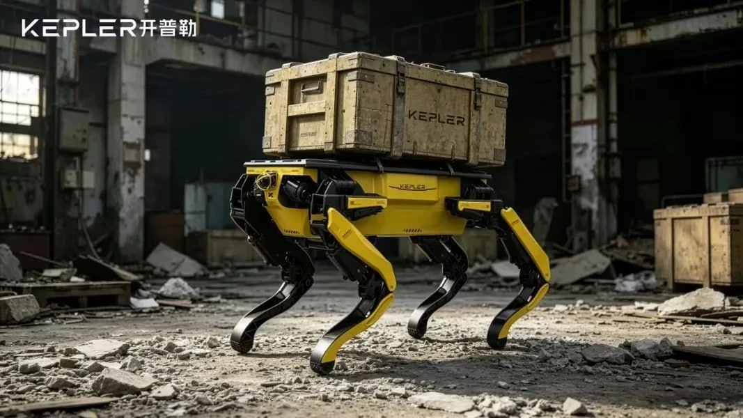 📦 В Китае представлен 300-килограммовый робот для транспортировки грузов