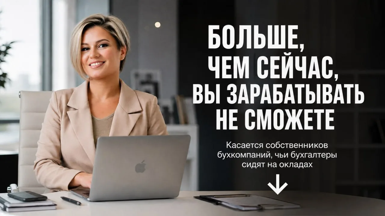 БОЛЬШЕ, ЧЕМ СЕЙЧАС, ВЫ ЗАРАБАТЫВАТЬ НЕ СМОЖЕТЕ