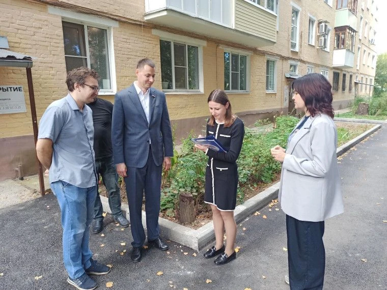 В Туле продолжаются приемки работ по благоустройству