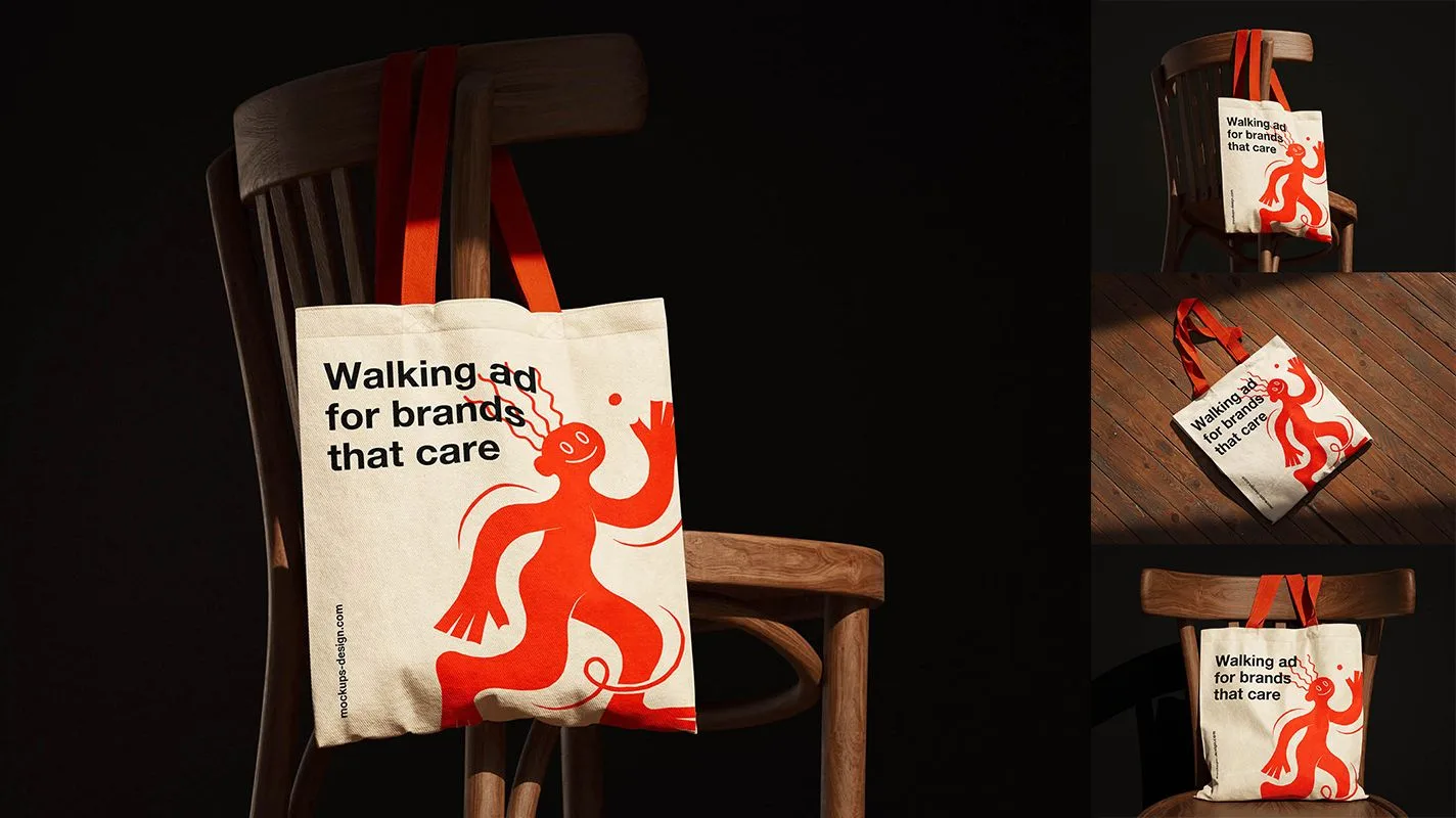 ► Мокапы сумки-шоппера на стуле | Bag Chair PSD Mockups

#free #mockup #psd #дизайн #packaging #bag 