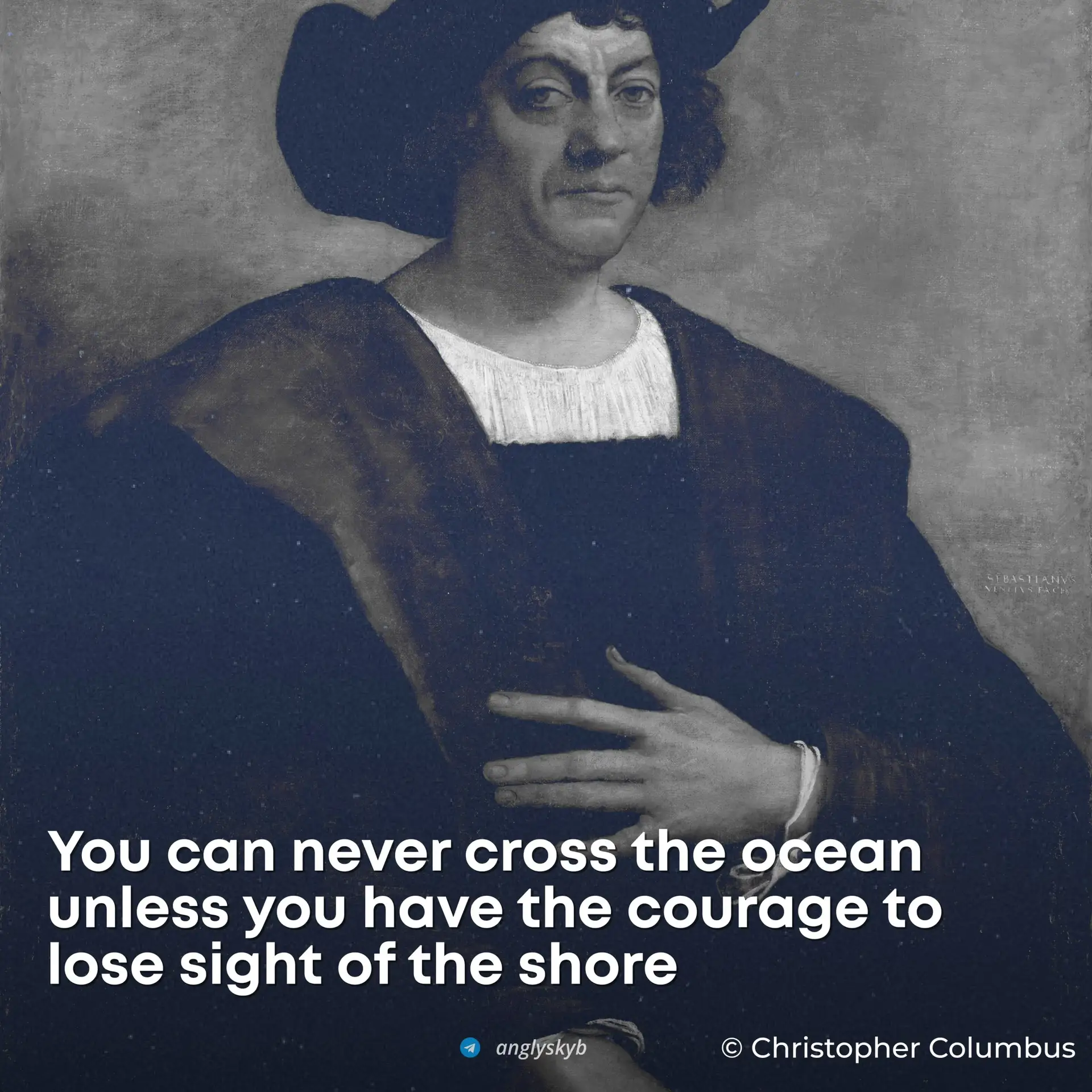 • Courage [ˈkɜːrɪdʒ] - Смелость
• Shore [ʃɔːr] - Побережье

#ChristopherColumbus

Вечерний English