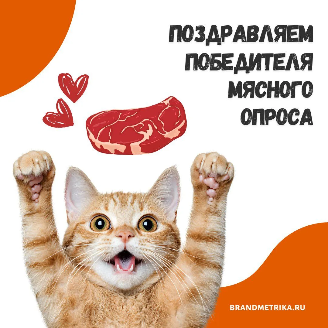 Друзья, привет! Подвели итоги мясного опроса!