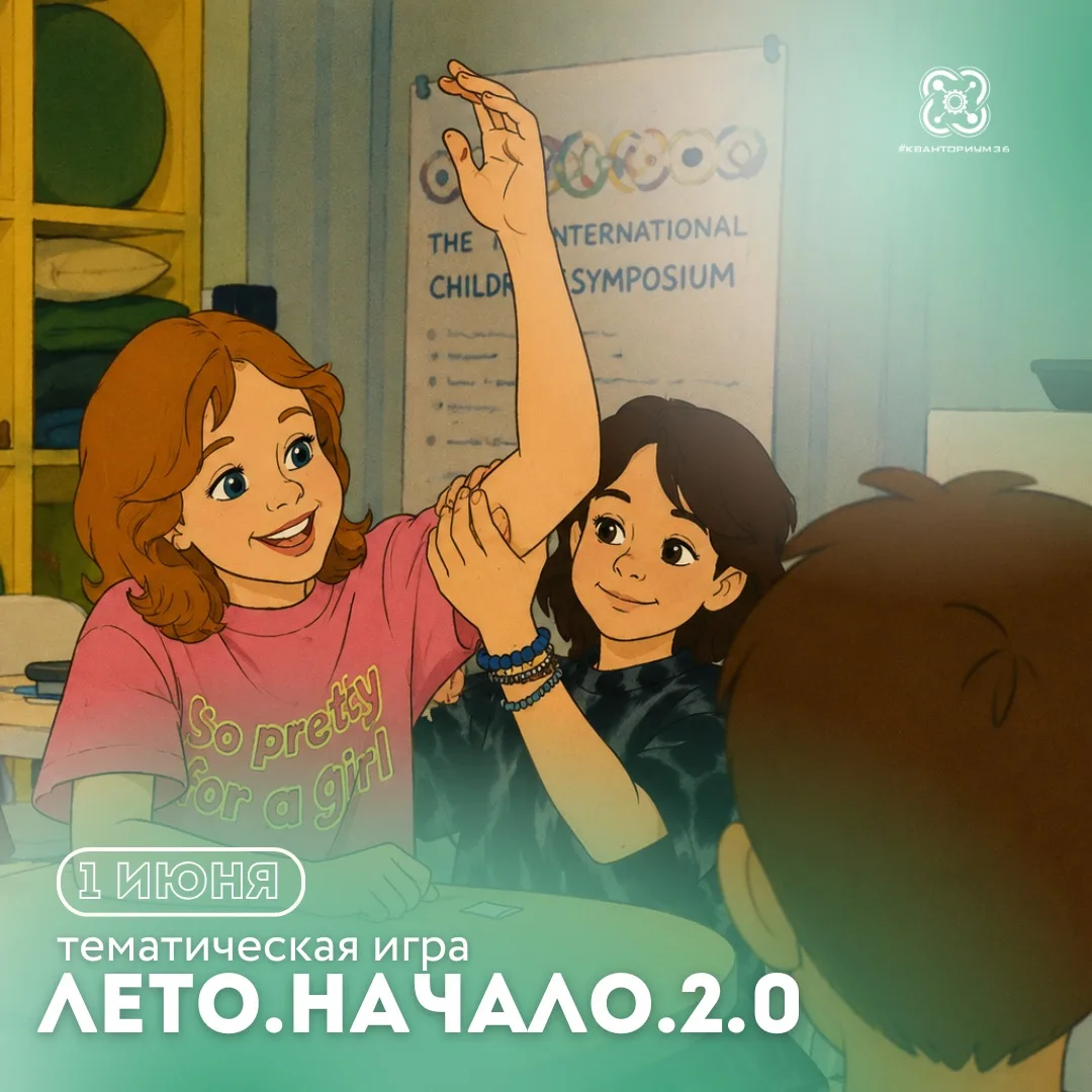 🪁 Приглашаем на игру ко Дню защиты детей — «Лето.Начало.2.0»! 

1 июня в детском технопарке «Кванто