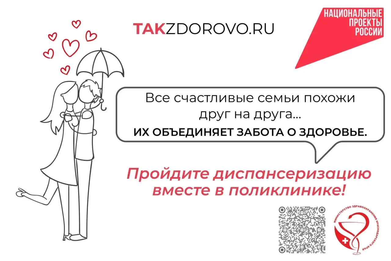 📢Уважаемые жители Гулькевичского района! Что нужно знать о диспансеризации?