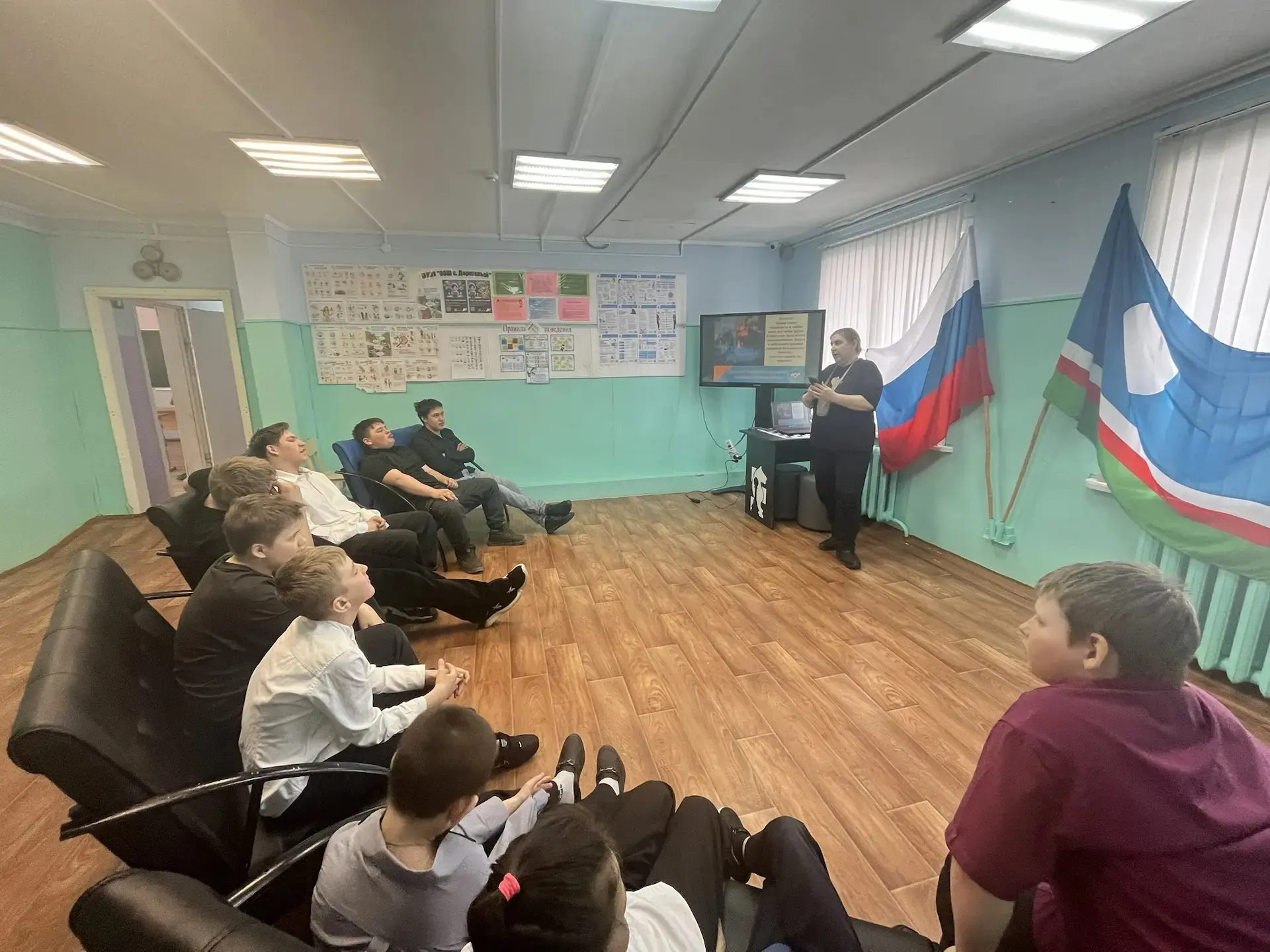 29 апреля 2026г. в нашей школе прошел открытый урок с 1-9 классы, посвященный Дню Пожарной охраны. 
