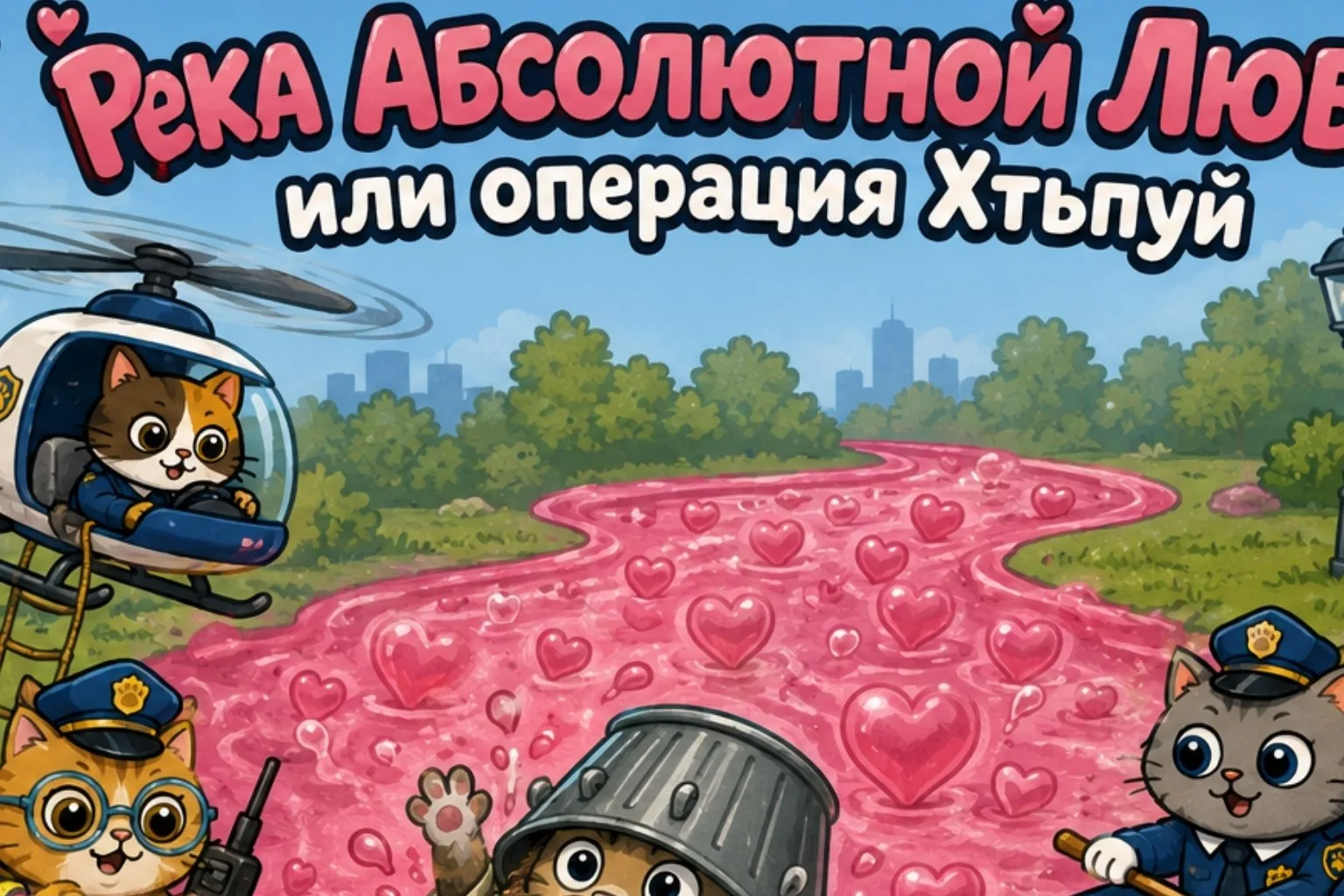 Мы выложили в ВК новый рассказ Кошичкиной Полиции «РЕКА АБСОЛЮТНОЙ ЛЮБВИ». Только мы ег...