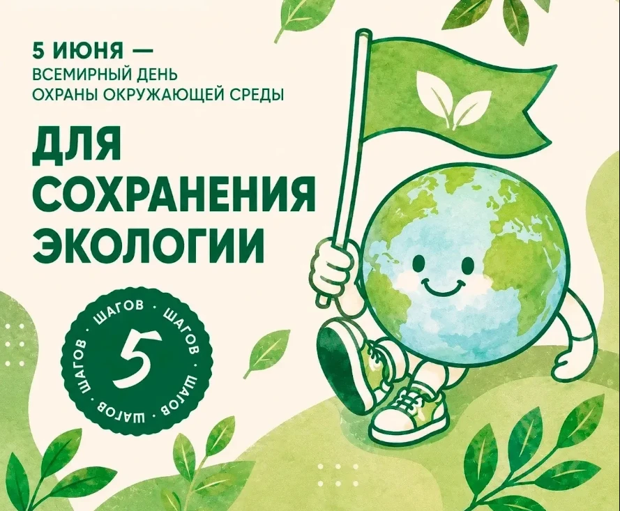 🗓️5 июня - Всемирный день охраны окружающей среды. Этот праздник объединяет всех, кому...