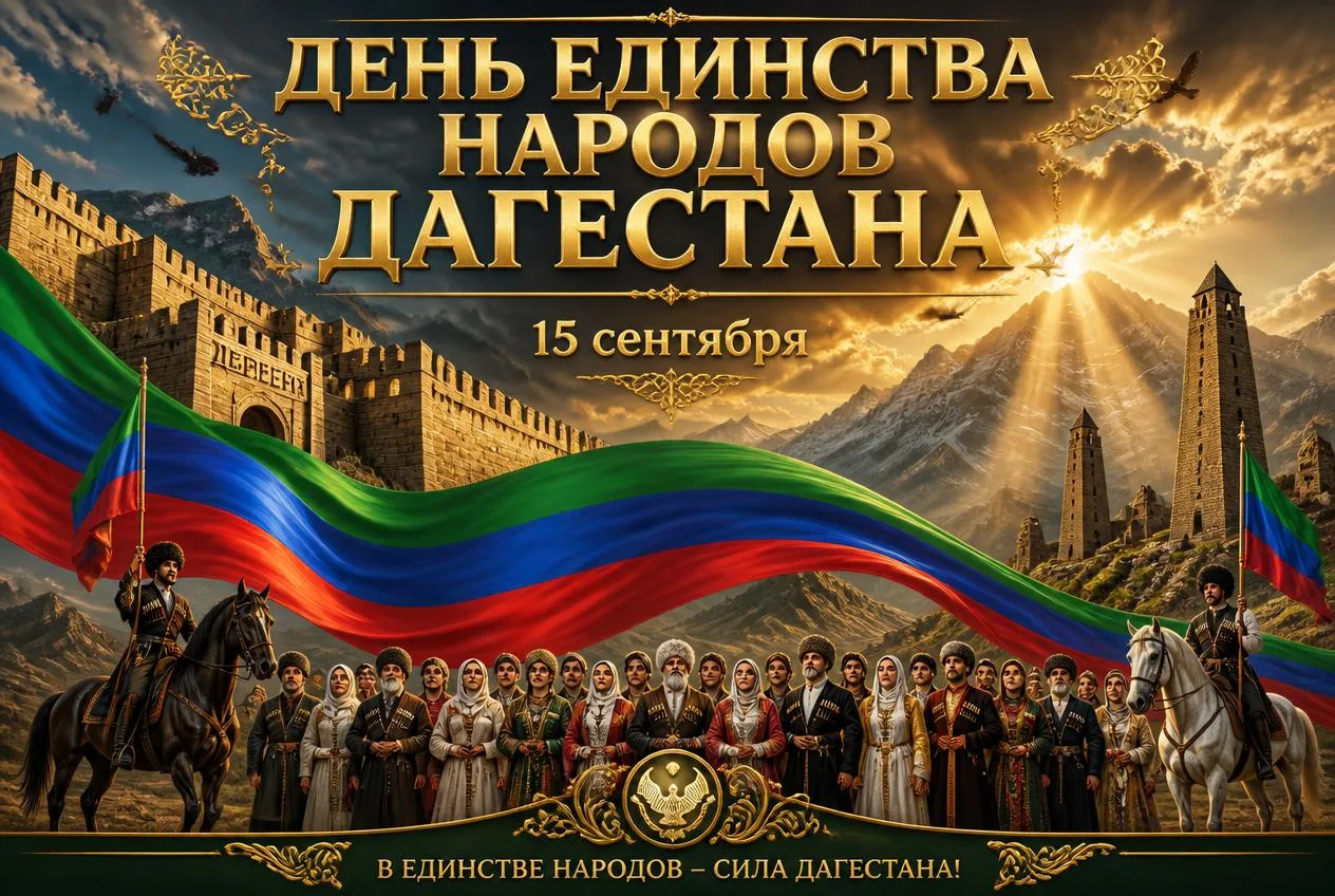 🤝 С Днём единства народов Дагестана!
