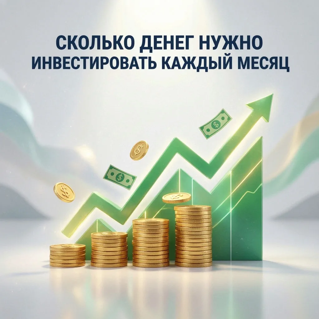💰 СКОЛЬКО ДЕНЕГ НУЖНО ИНВЕСТИРОВАТЬ КАЖДЫЙ МЕСЯЦ?