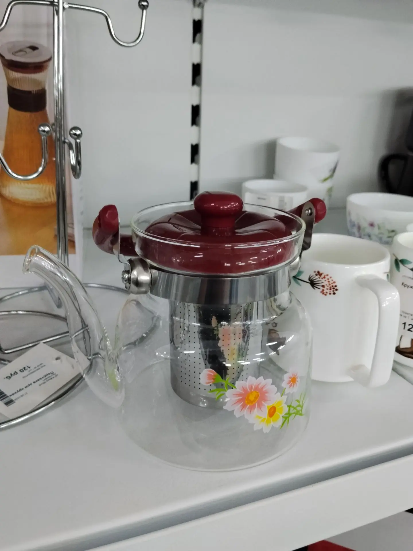 Чайник для заварки 600 мл. 429₽