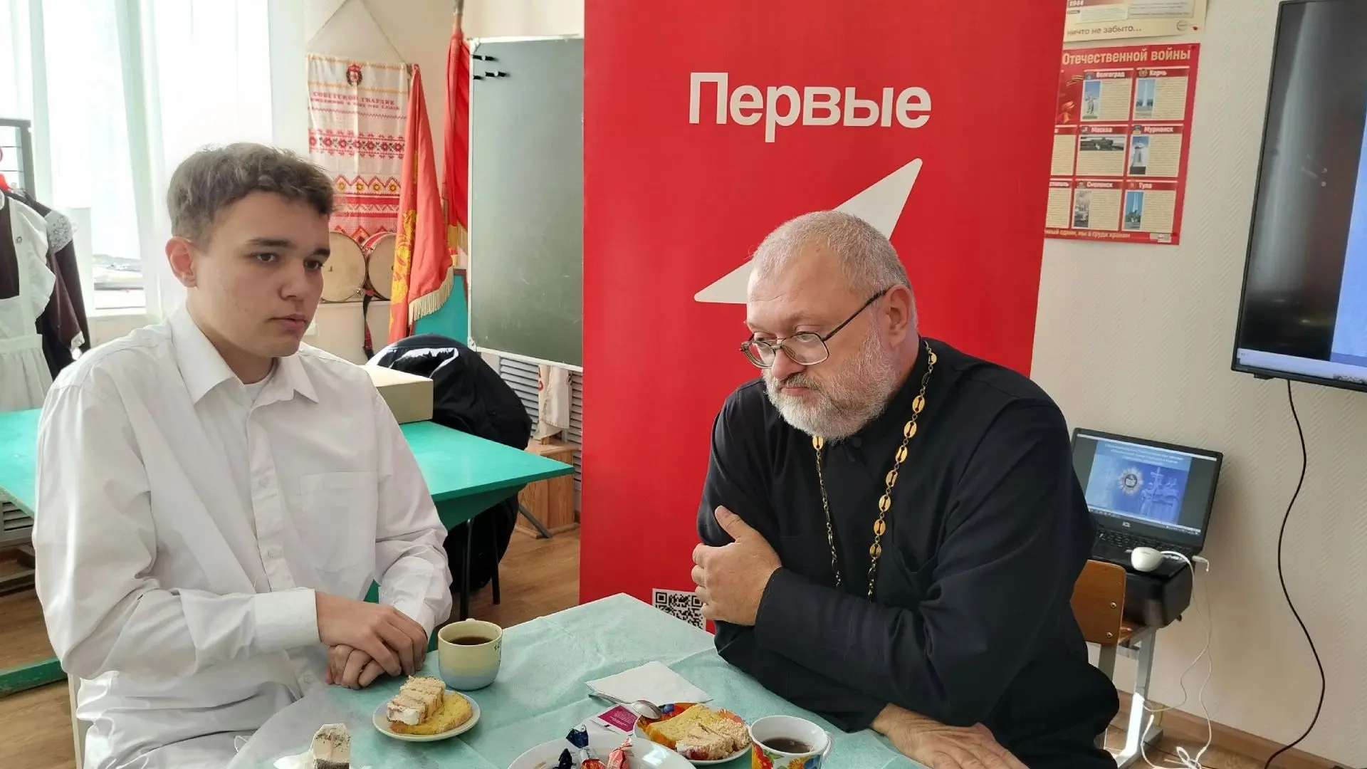В нашей школе проходит школьный этап образовательных  Рождественских чтений. Ключевая т...