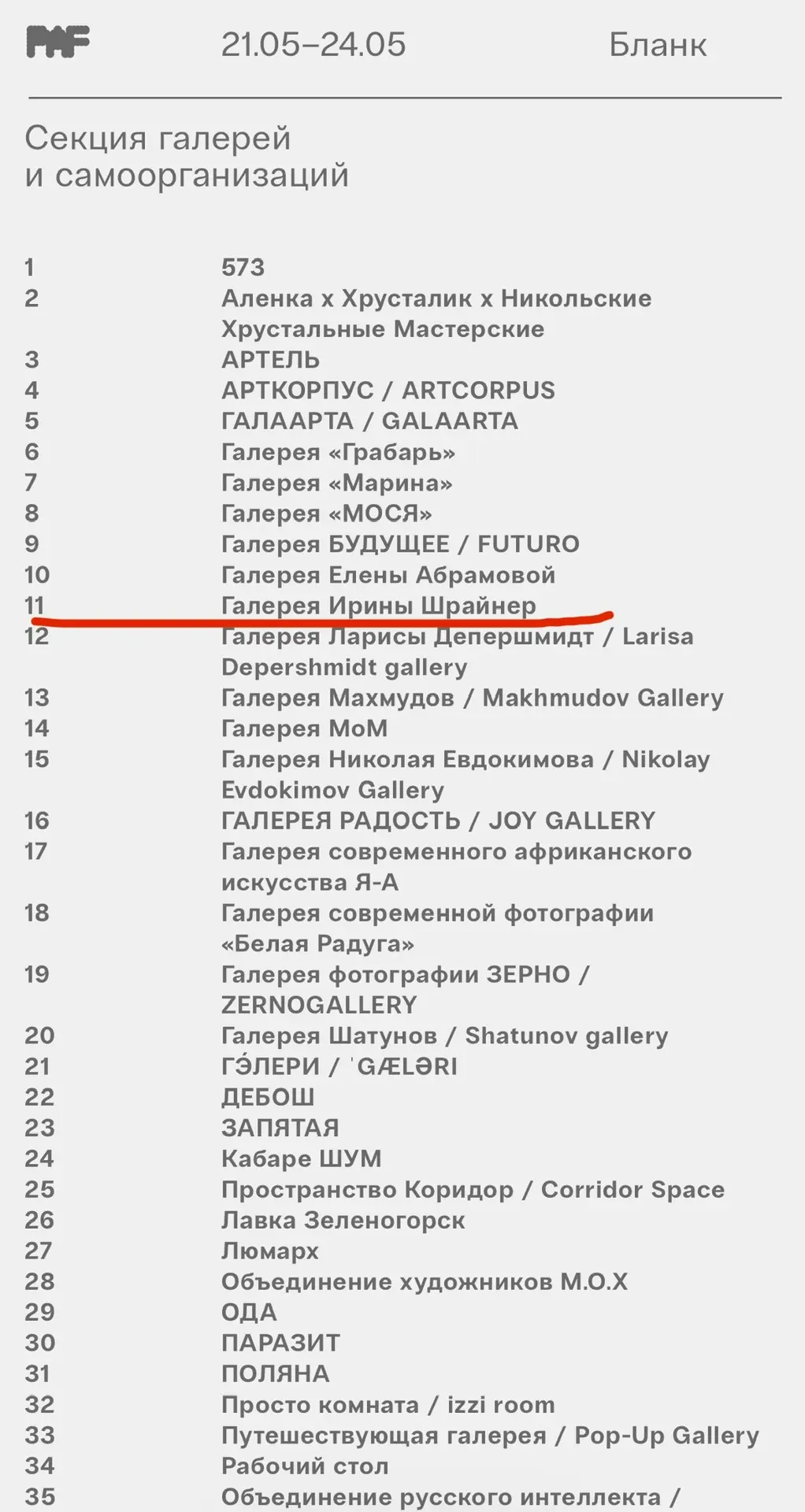Друзья, моя галерея принята к участию в ярмарке современного искусства PAF, которая про...