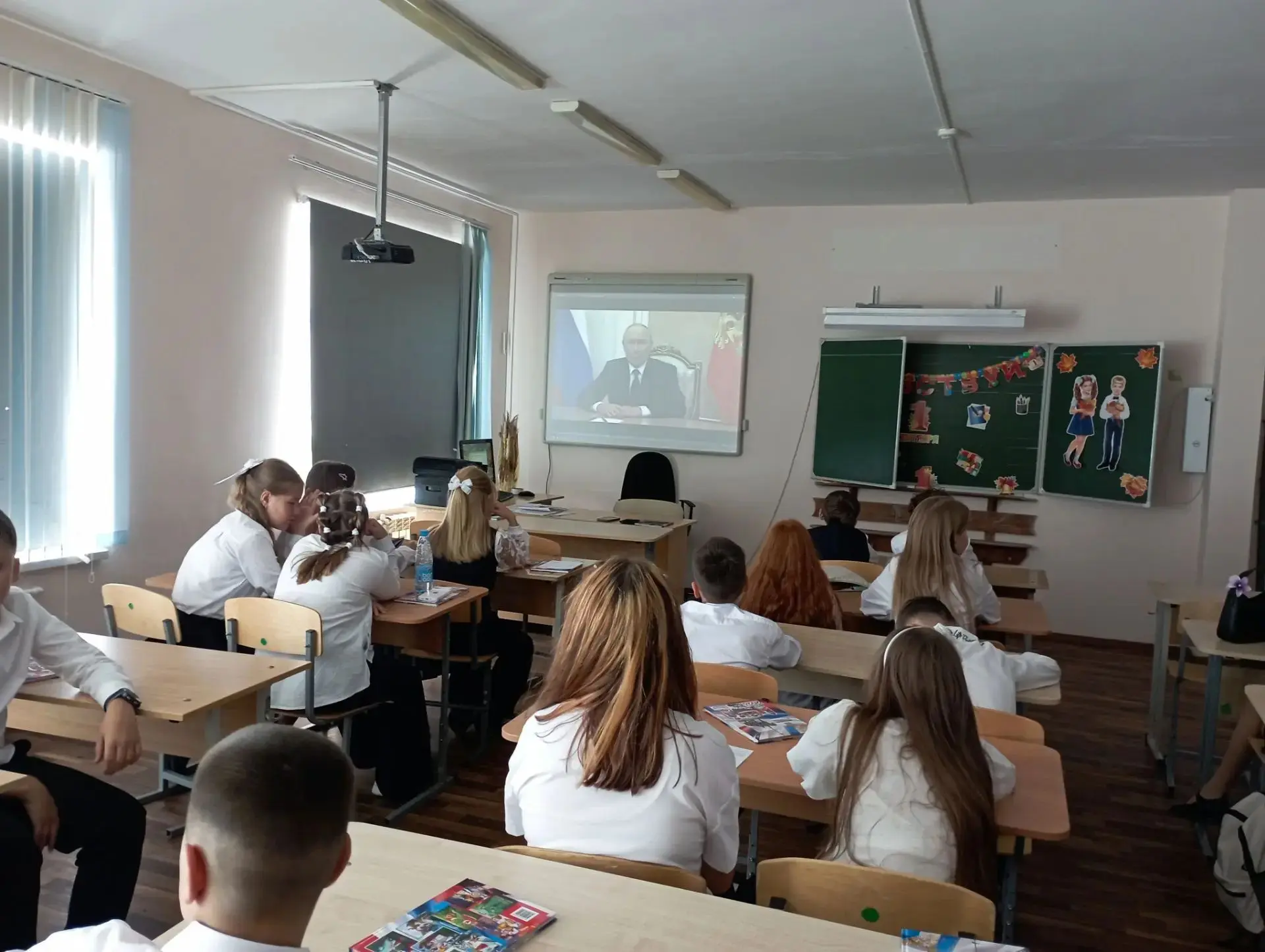 1 сентября в каждом классе нашей школы состоялся «Разговор о важном».