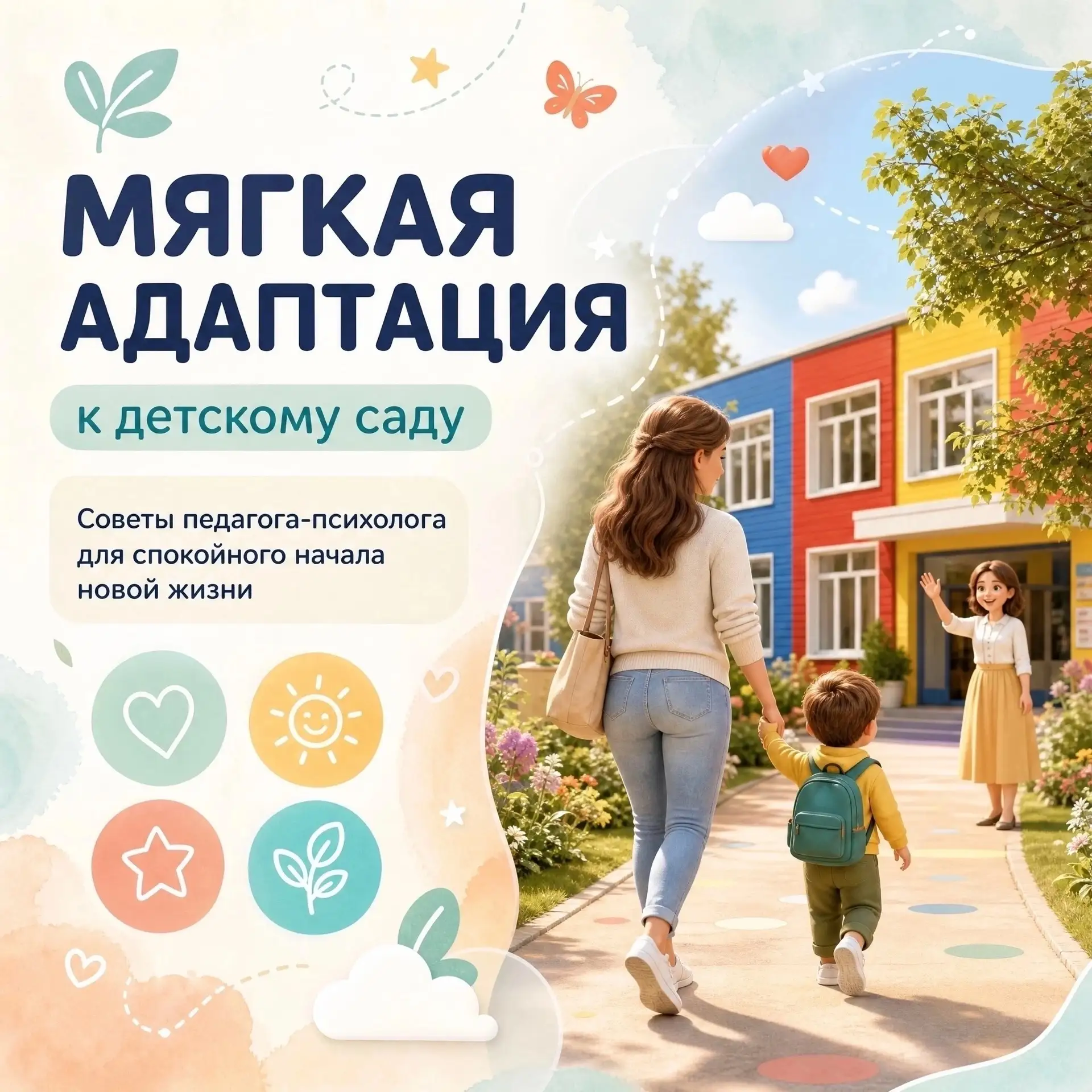 Адаптация к детскому саду 🌸
