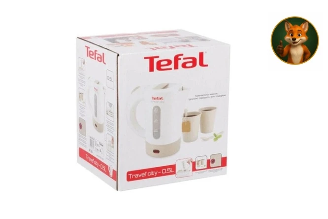 🦊 ЛИС НАШЁЛ: КОМПАКТНЫЙ ЧАЙНИК TEFAL СО СКИДКОЙ 40%