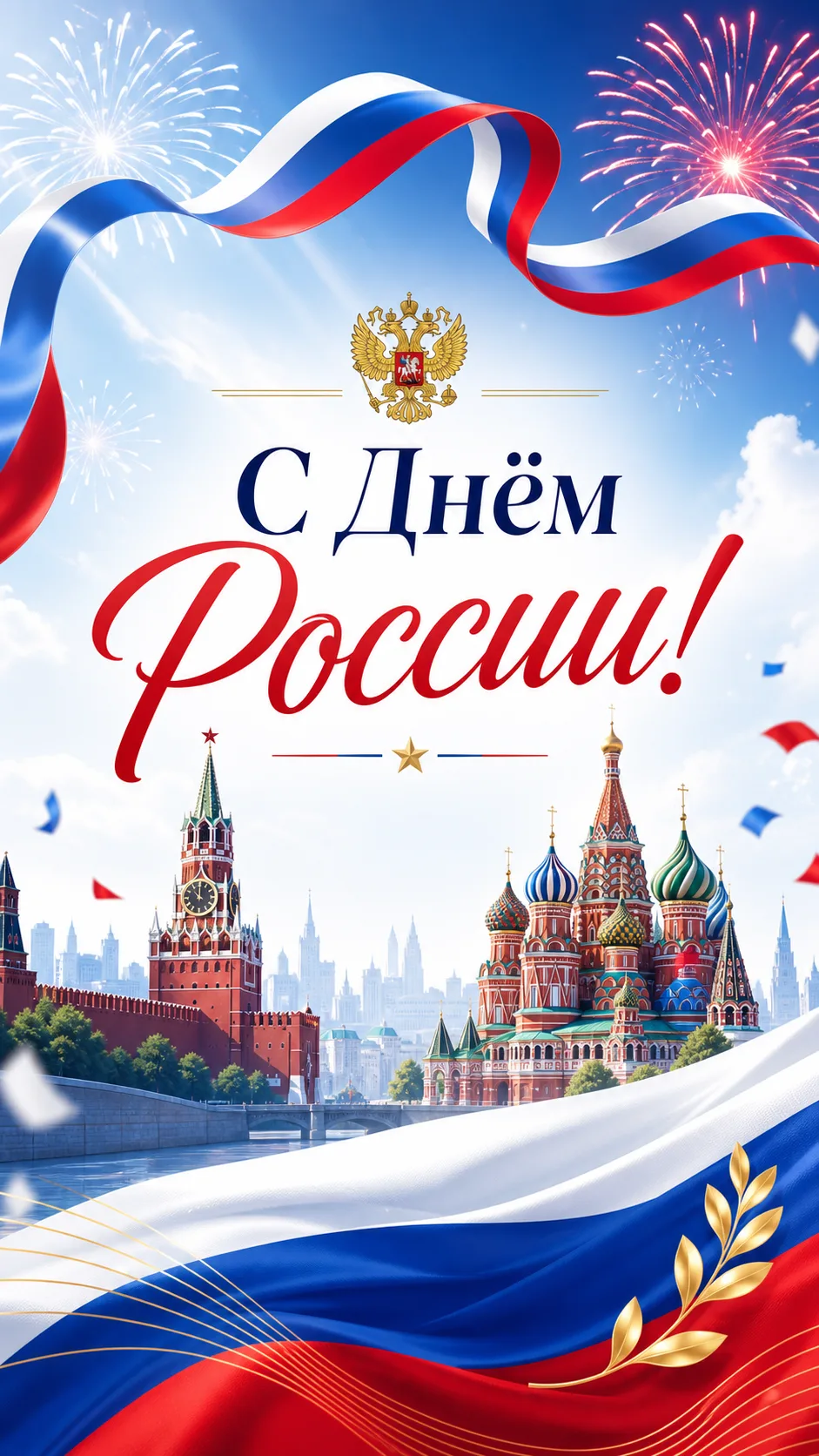 🎉 С Днём России! 🎉

Дорогие друзья!

Сегодня мы отмечаем один из самых значимых праздников нашей с