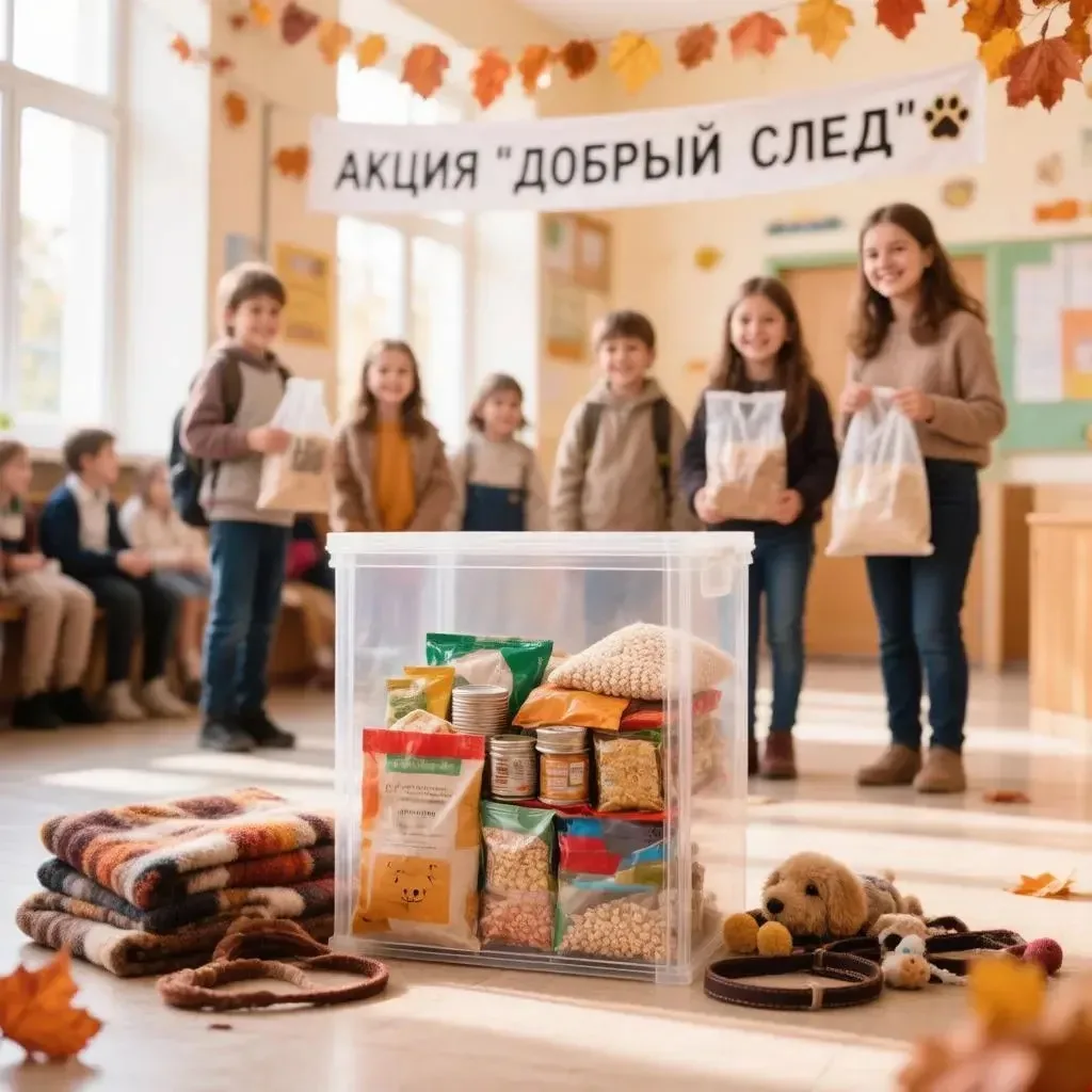 Акция "Добрый след"🐾