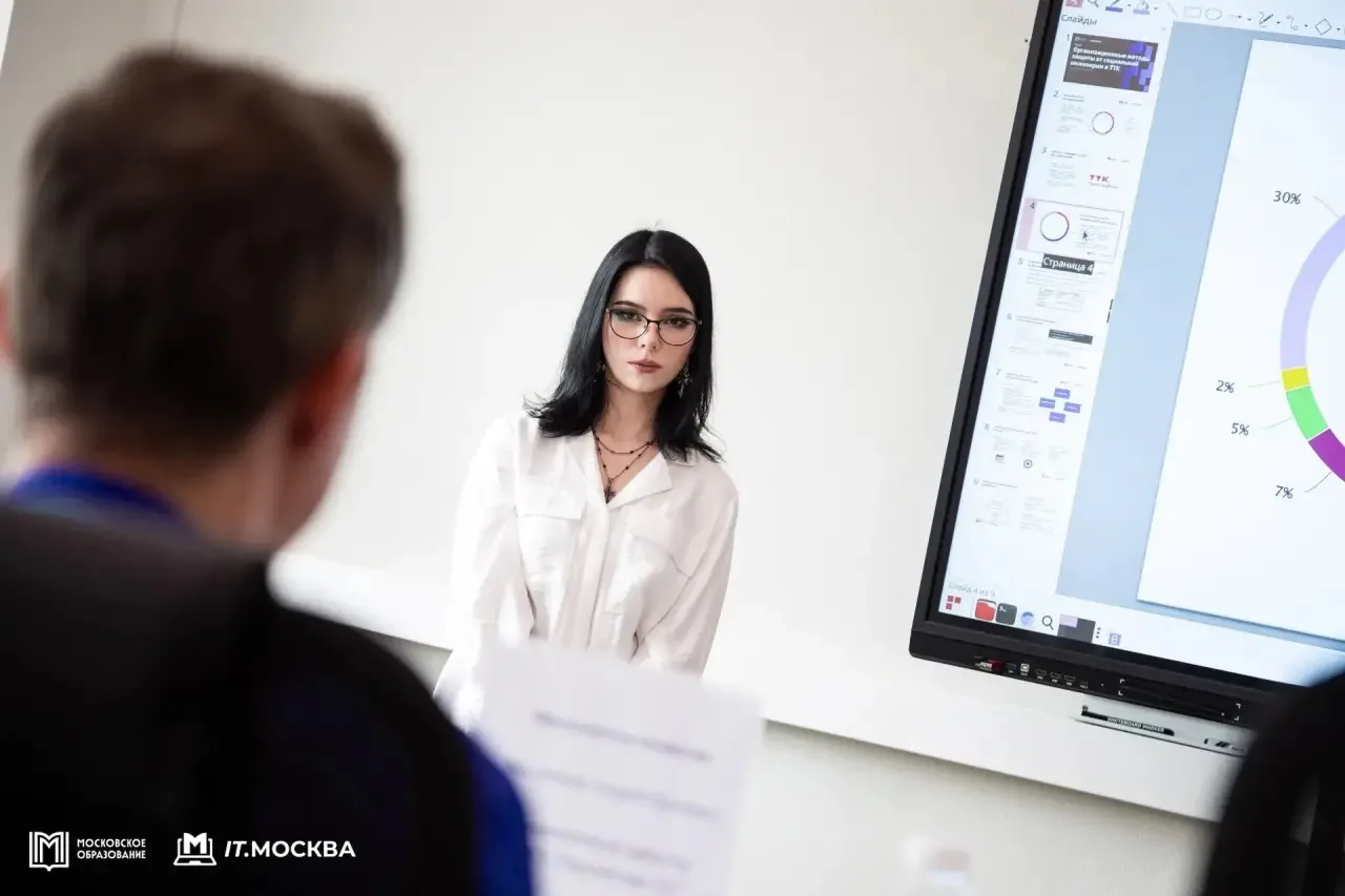 В колледже IT.МОСКВА стартовала защита выпускных квалификационных работ! 🎓

Ребята представляют гос