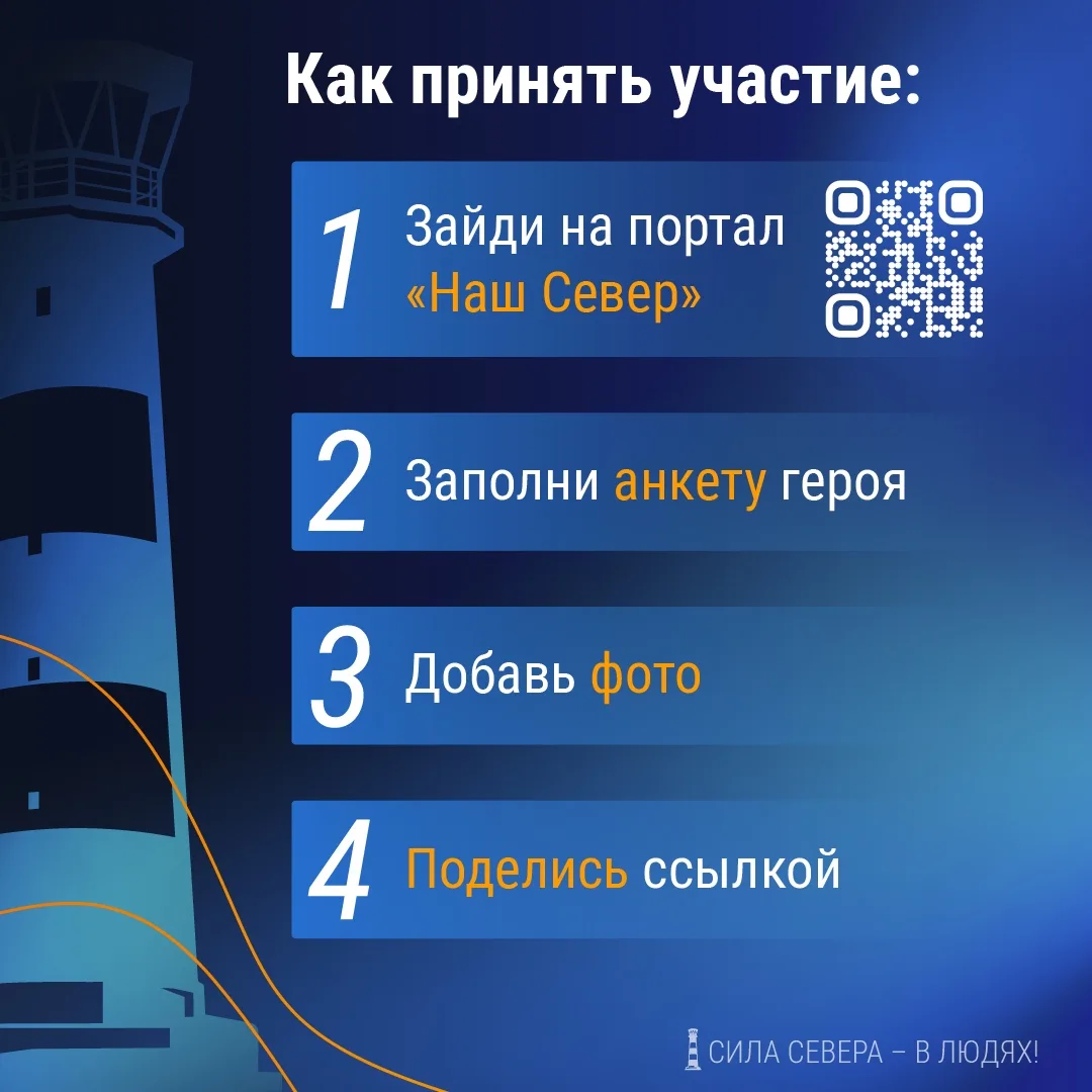 В Мурманской области дан старт  НАРОДНОМУ ПРОЕКТУ «СИЛА СЕВЕРА – В ЛЮДЯХ» 🌟   Он расскажет о жителях