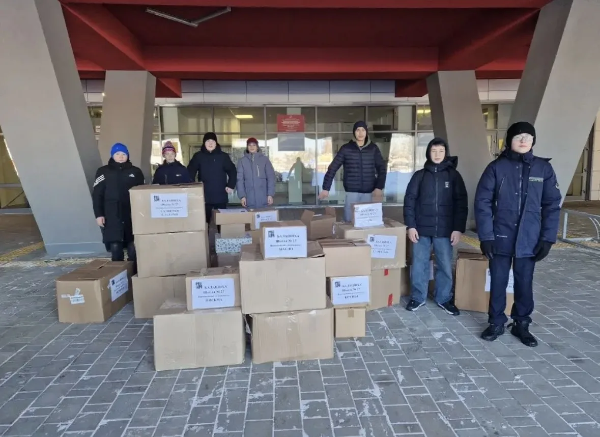 Накануне Дня защитника Отечества мы отправили очередную партию гуманитарной помощи нашим бойцам на п