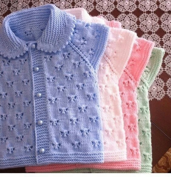 Жакет для малышки  🧶 Вязание на каждый день