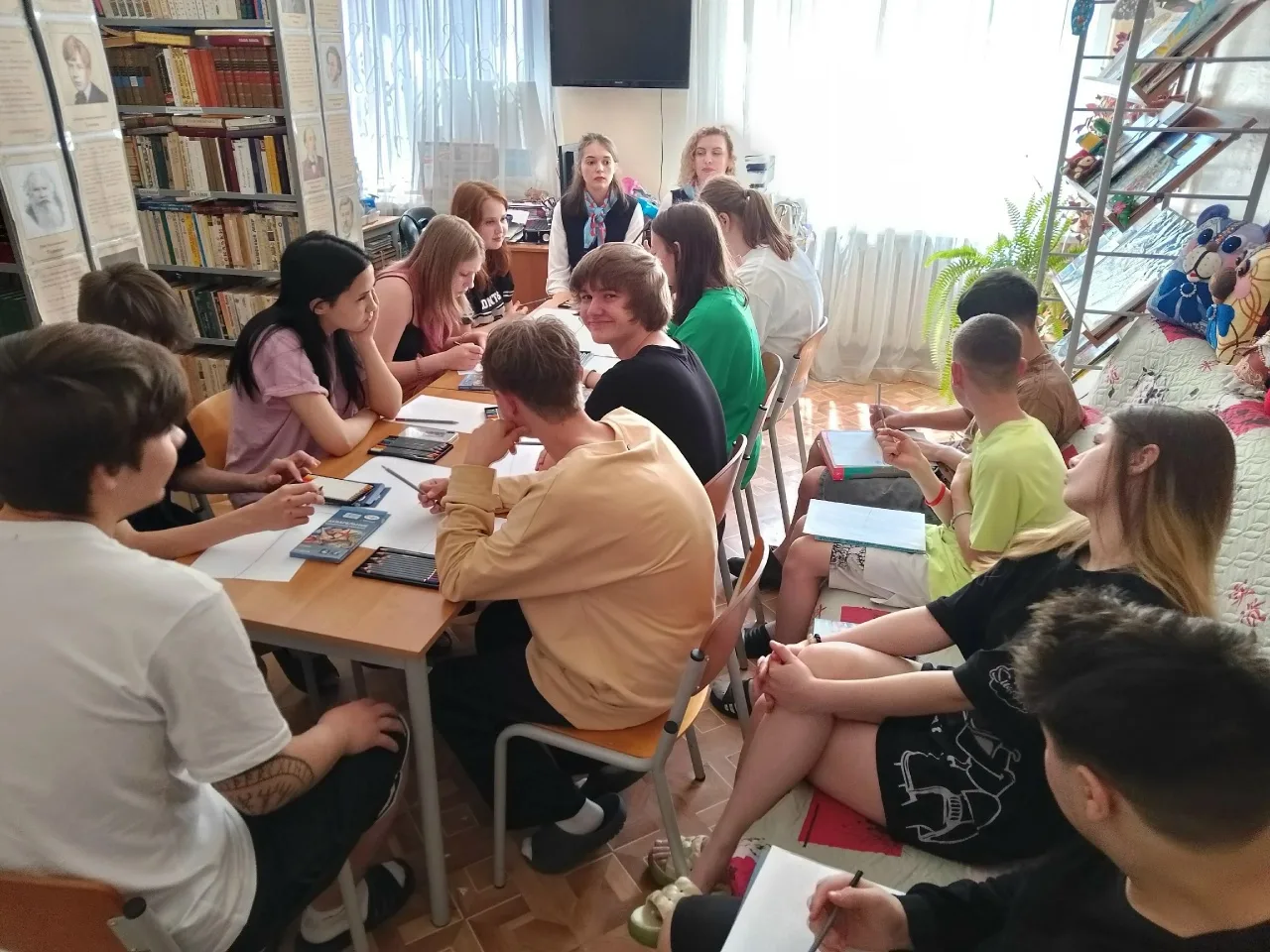 15 июня специалисты управляющего центра занятости населения провели для ребят психологическое заняти