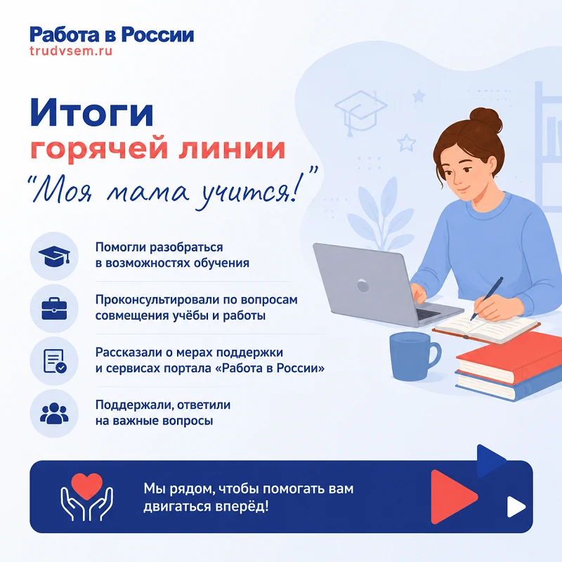 💫 29 мая 2026 года с 9.00 до 12.00 в ОКУ ЦЗН г. Снежинска была организована горячая ли...