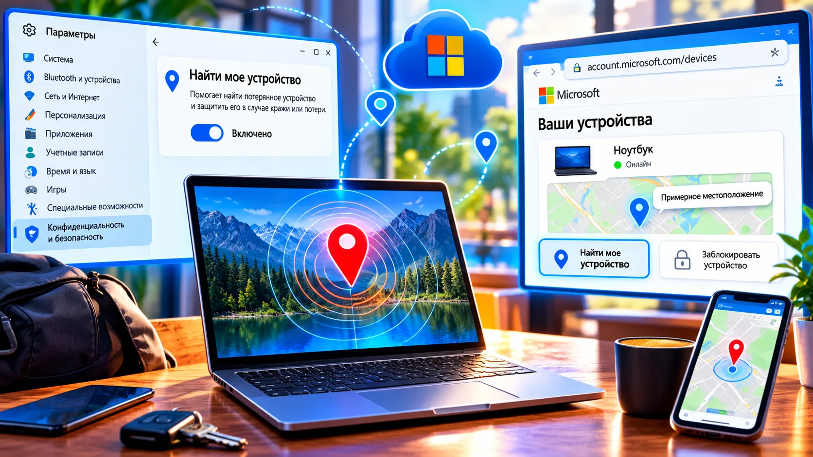 💻 ПОТЕРЯЛИ НОУТБУК? WINDOWS МОЖЕТ ПОКАЗАТЬ, ГДЕ ОН НАХОДИТСЯ