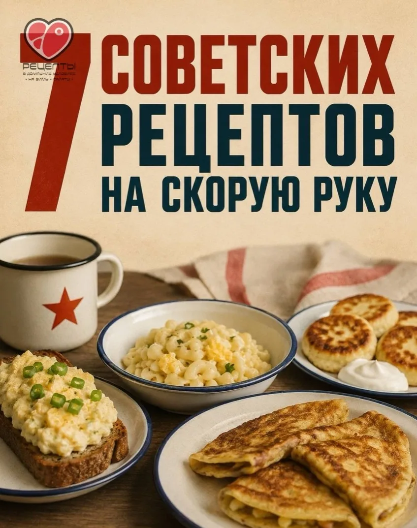 Эти 7 рецептов всегда спасали, когда в доме почти ничего не было.