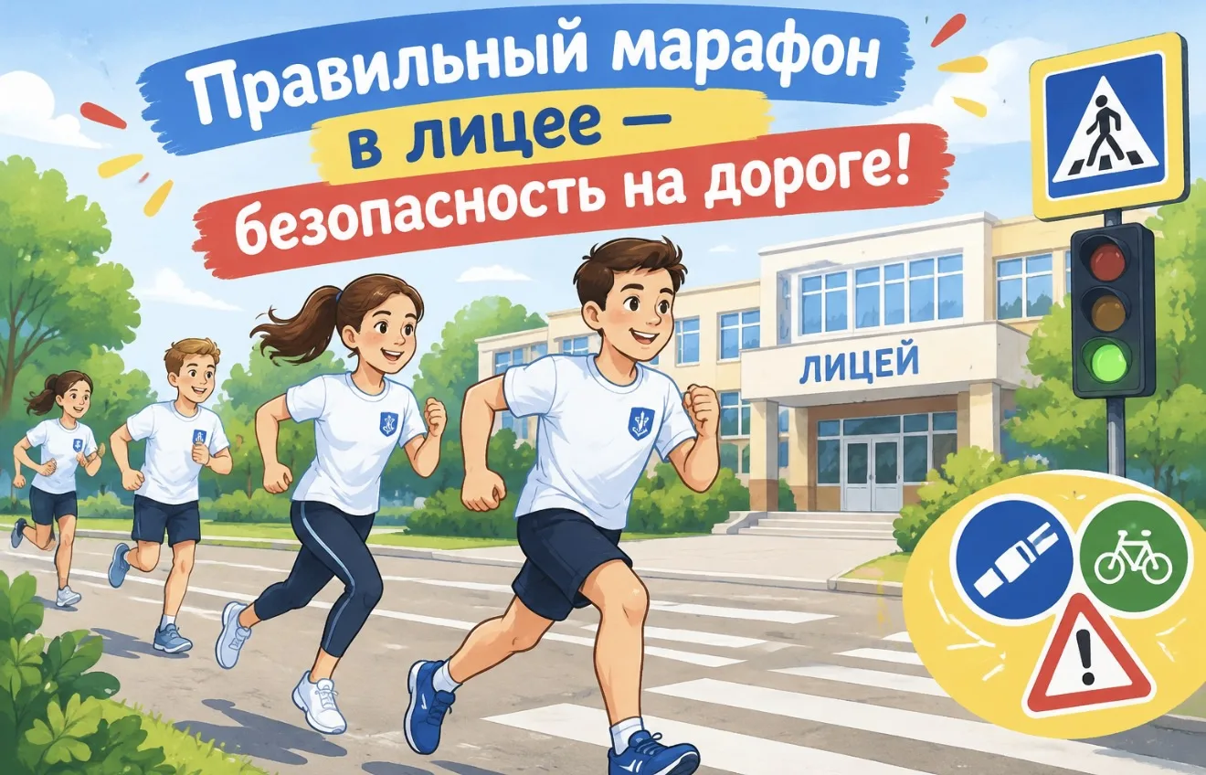 🔴🟡🟢Безопасность в движении: как наш лицей стал столицей дорожных правил