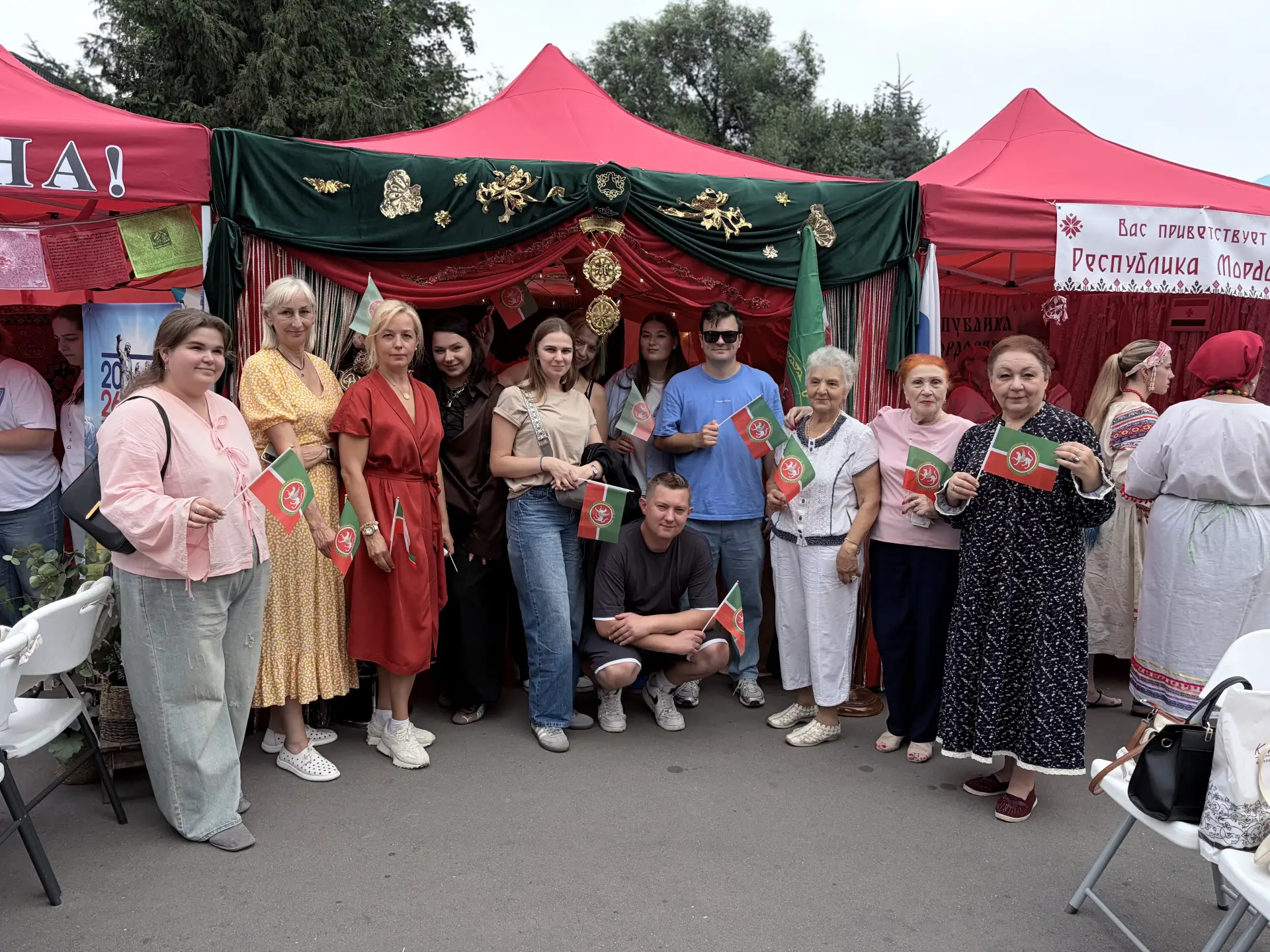 В парке «Усадьба Трубецких» прошли отборочные этапы конкурса «А ну-ка, девушки!» по направлениям «Ре