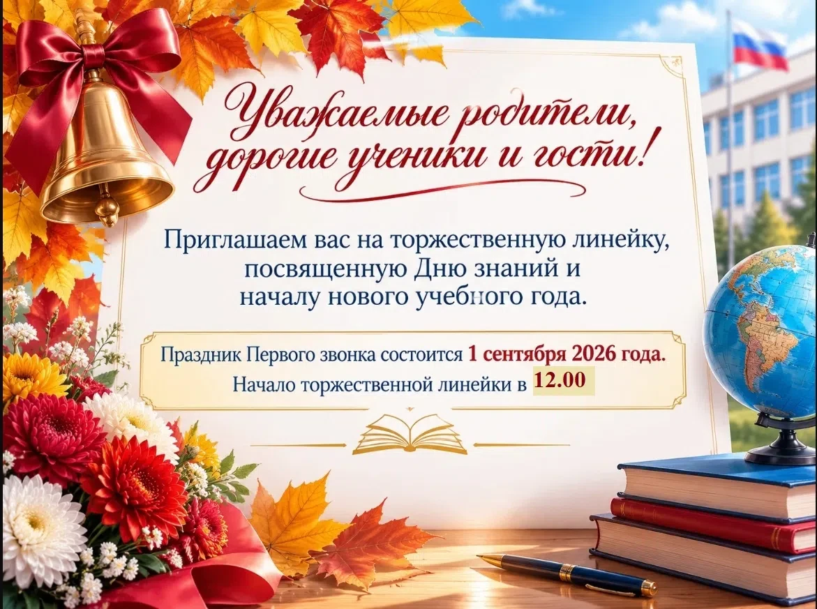 🔔 🎉 Уважаемые родители, дорогие ученики и гости!