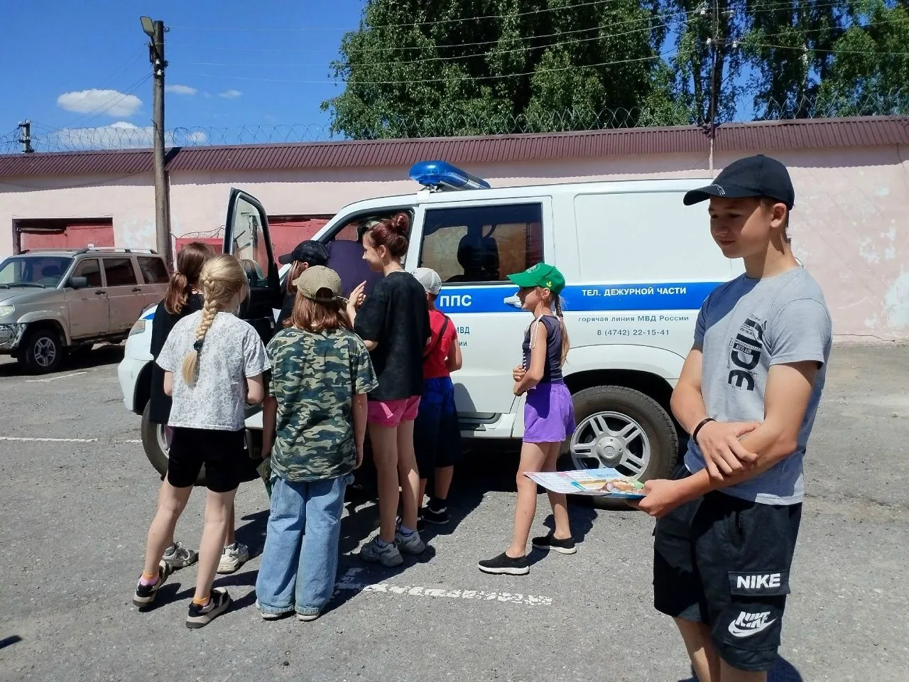 8 июня ребята  оздоровительного лагеря «Ручеек»  , побывали на экскурсии в Долгоруковском отделе пол
