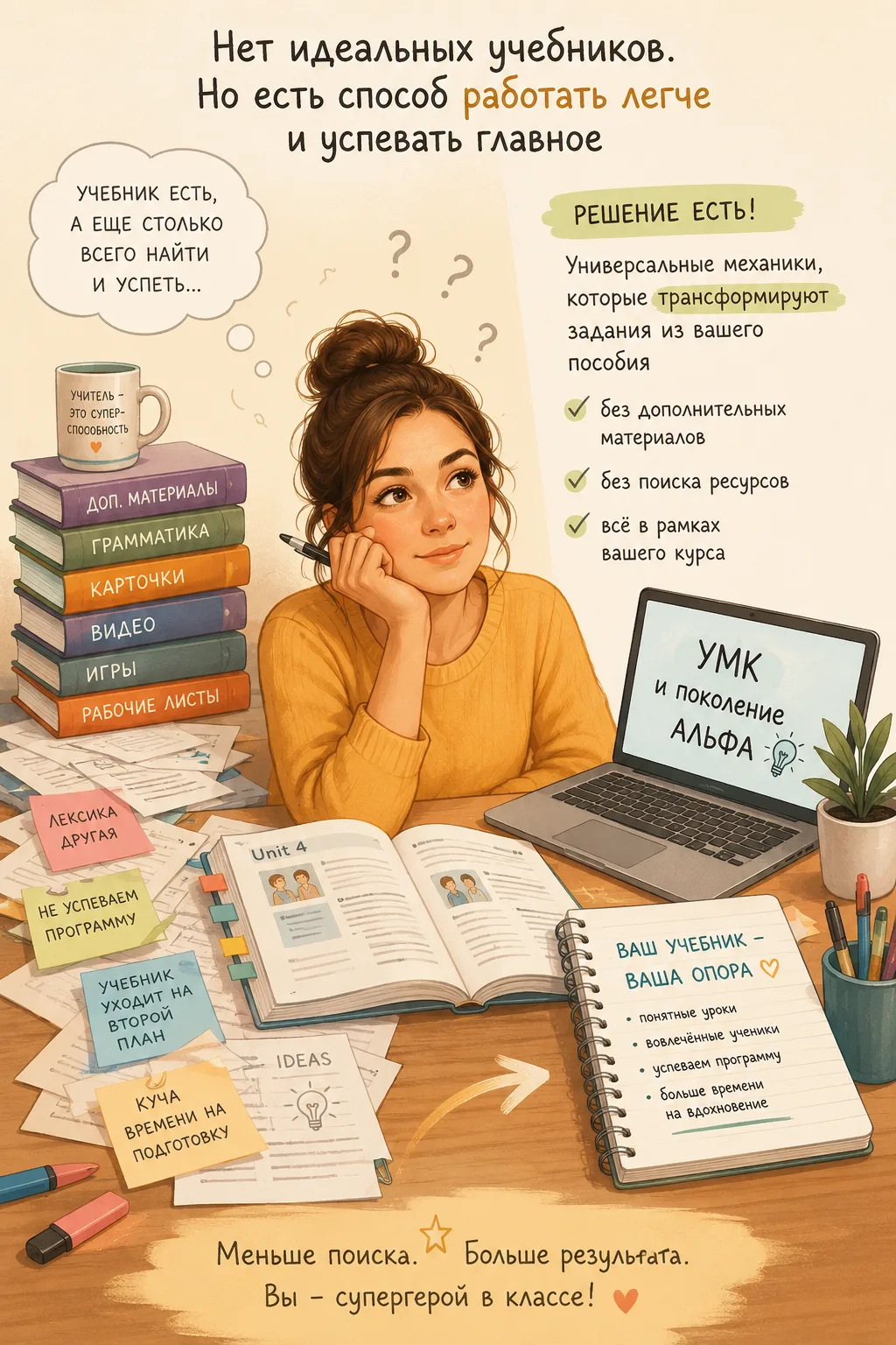 Помню свою первую серьезную попытку "улучшить" учебник.
 
Всем привет, это Наталья Иванова, методист