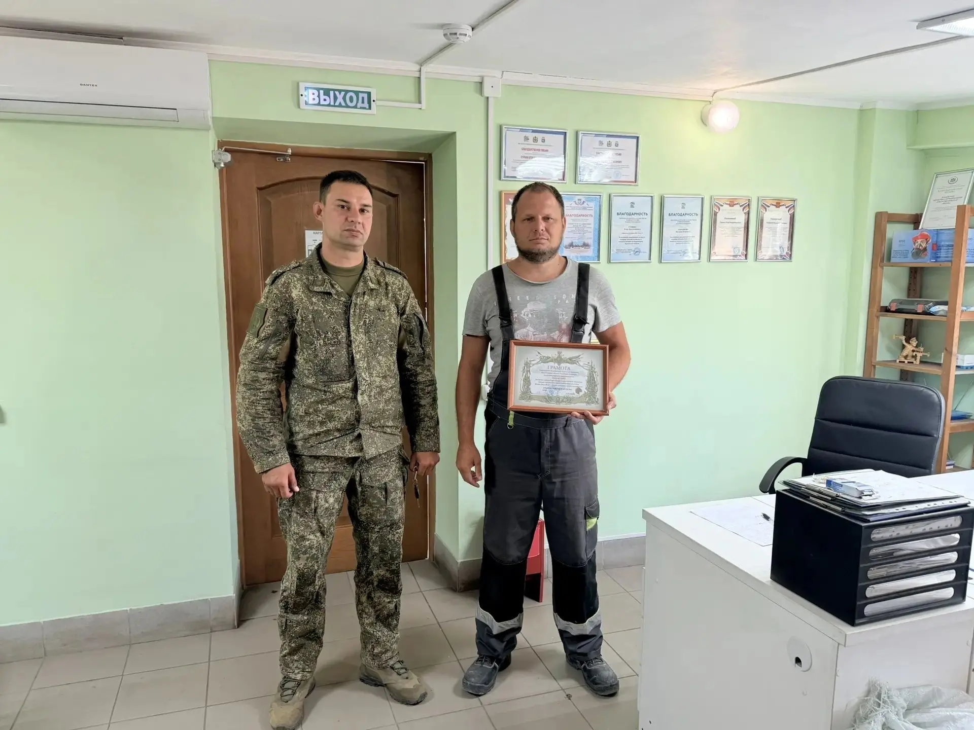 Укрепление партнёрских связей и поддержка воинского подразделения 🤝🇷🇺