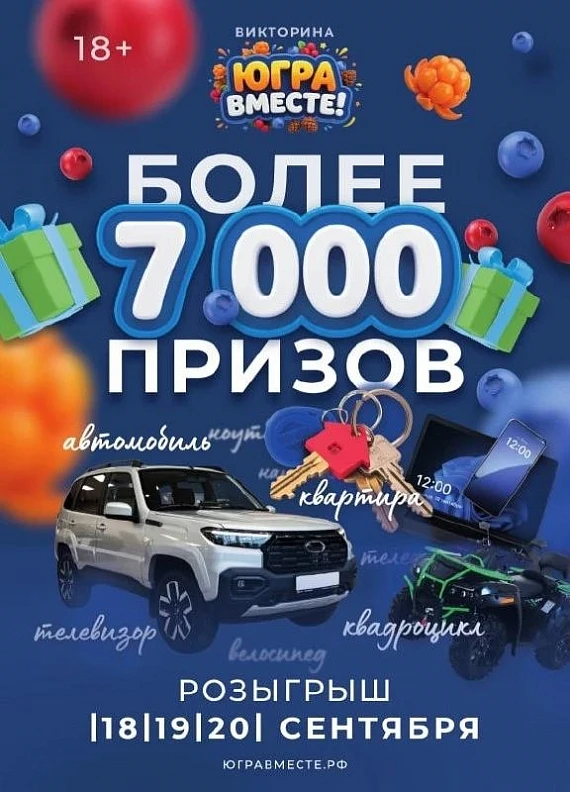 Жители Югры могут выиграть квартиру или автомобиль в онлайн-викторине