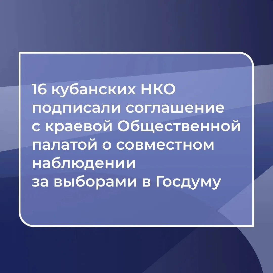 ✍Честные выборы на Кубани!❗️