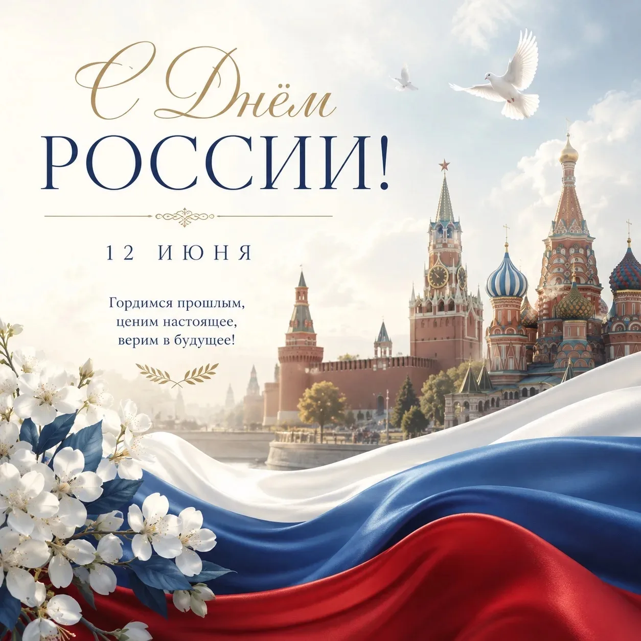 С праздником, Россия 🇷🇺

12 июня — особенная дата в нашем календаре. День, когда стоит вспомнить о