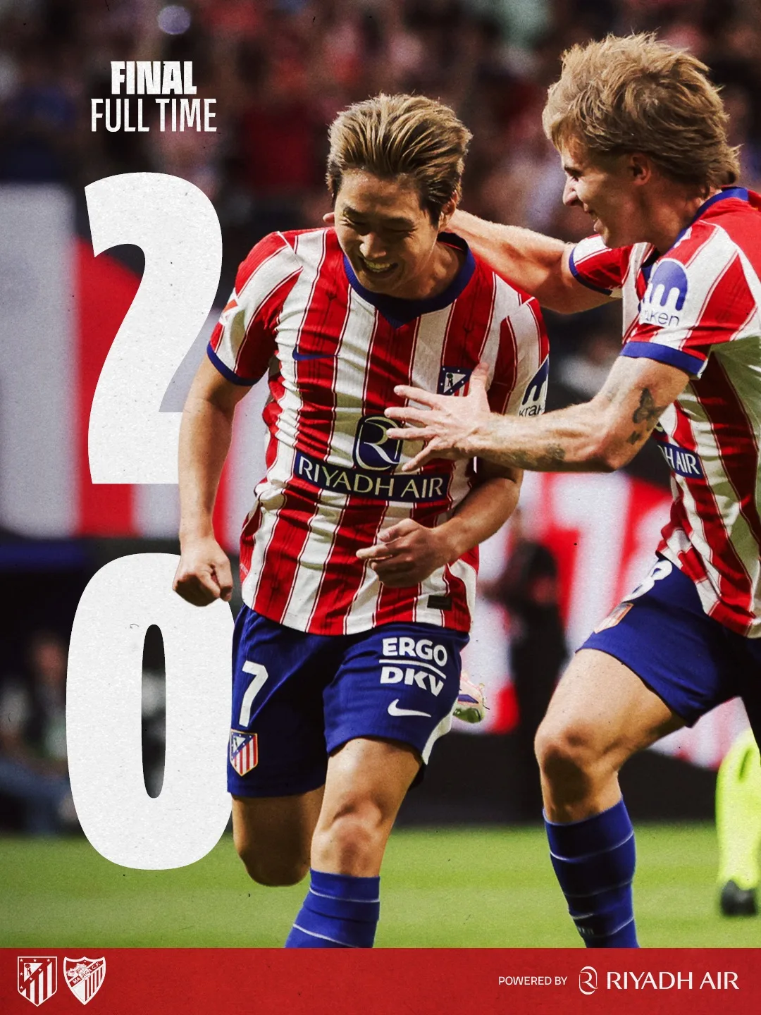 Начало сезона с победы +3 #VAMOSATLETI 🔴⚪️