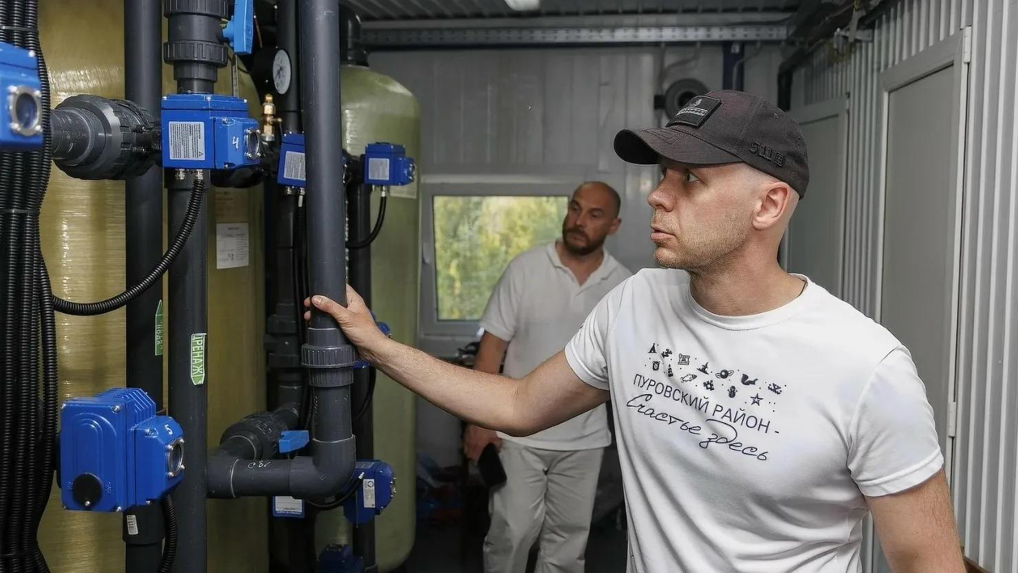 🚰 В пяти населённых пунктах Пуровского района провели обновление водоочистных комплексов